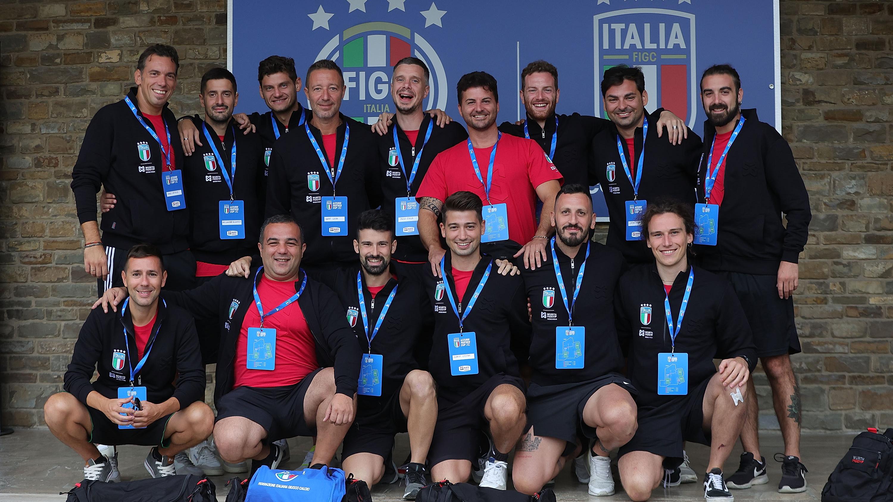Azzurri Partner Cup 2023 - prime foto da Coverciano
