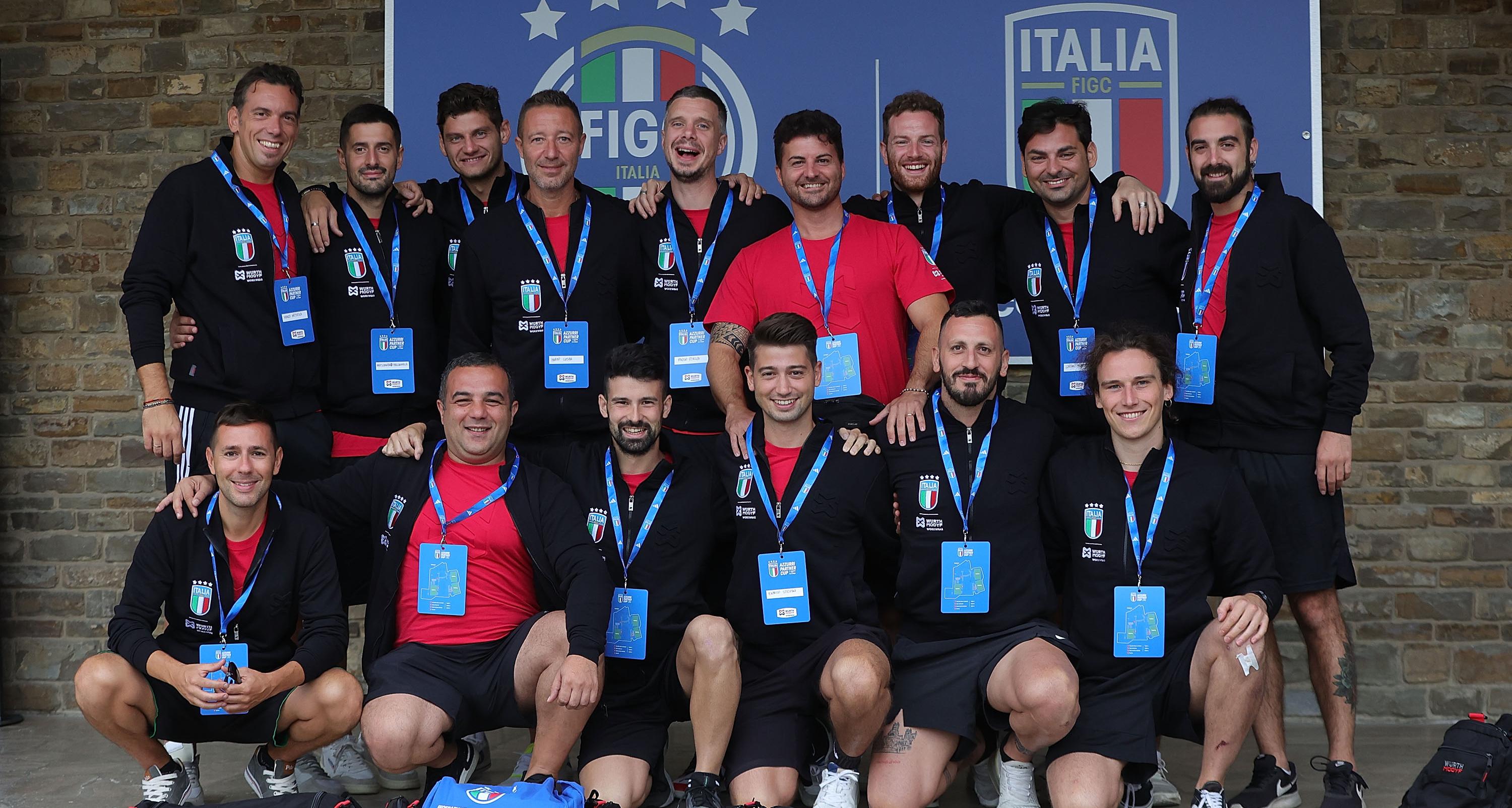 Azzurri Partner Cup 2023 - prime foto da Coverciano