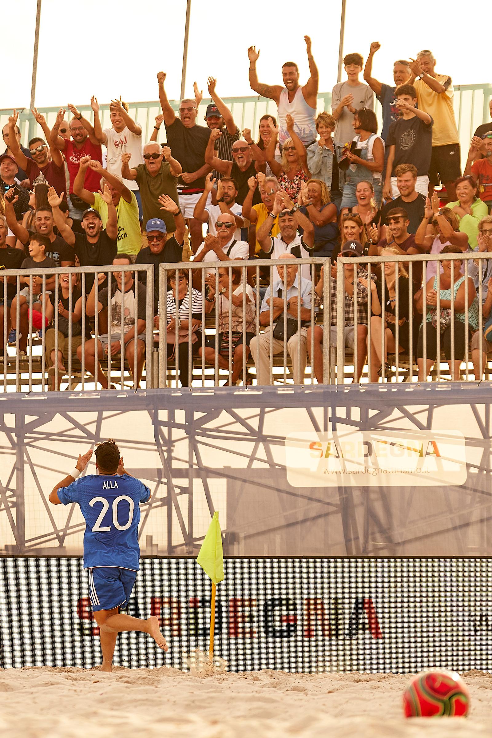 during EBSL Superfinal Alghero 2023 on September 21, 2023 in Catania, Italia. (Photo by Jose Manuel Alvarez/BSWW)