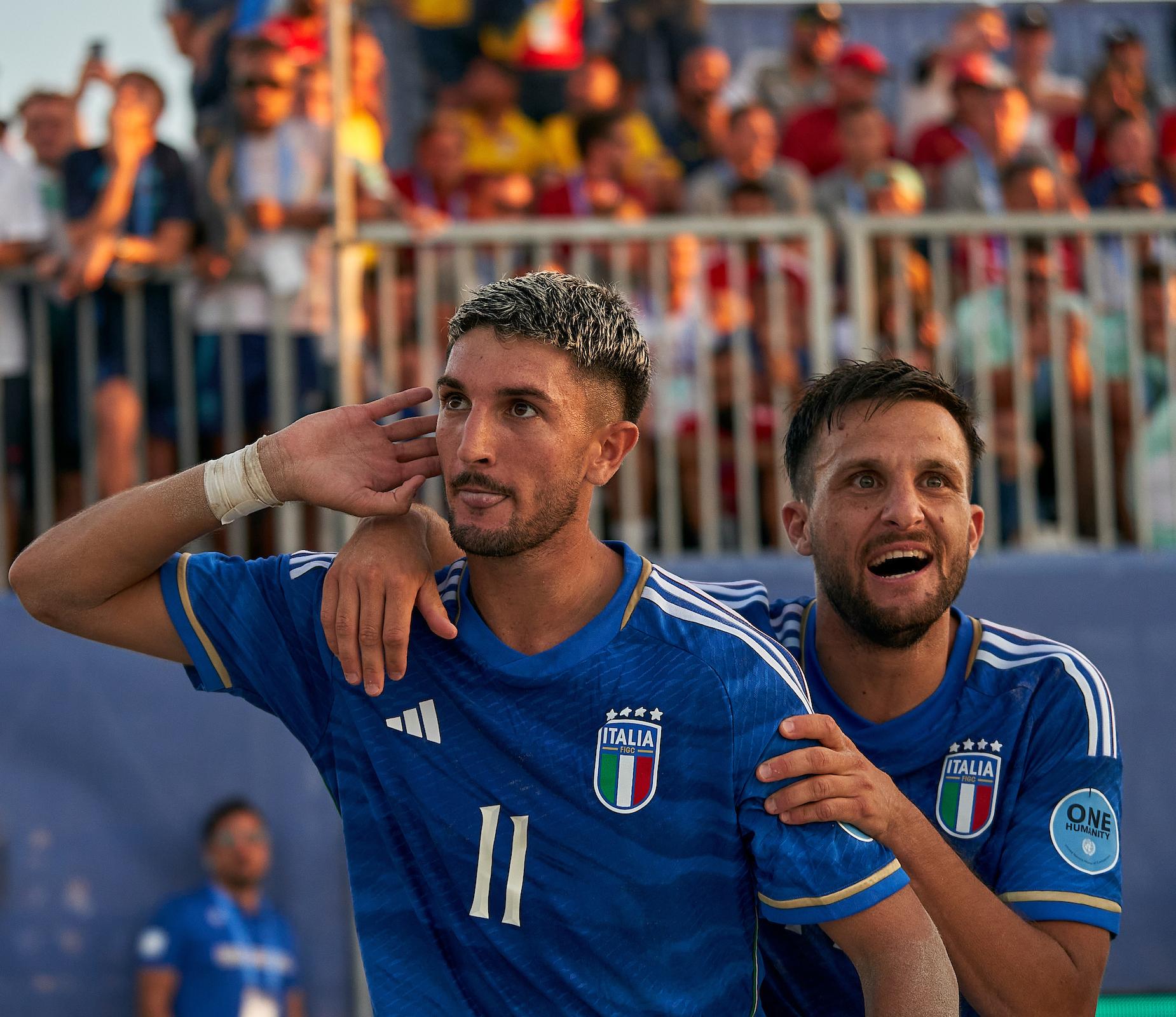 during EBSL Superfinal Alghero 2023 on September 24, 2023 in Catania, Italia. (Photo by Jose Manuel Alvarez/BSWW)