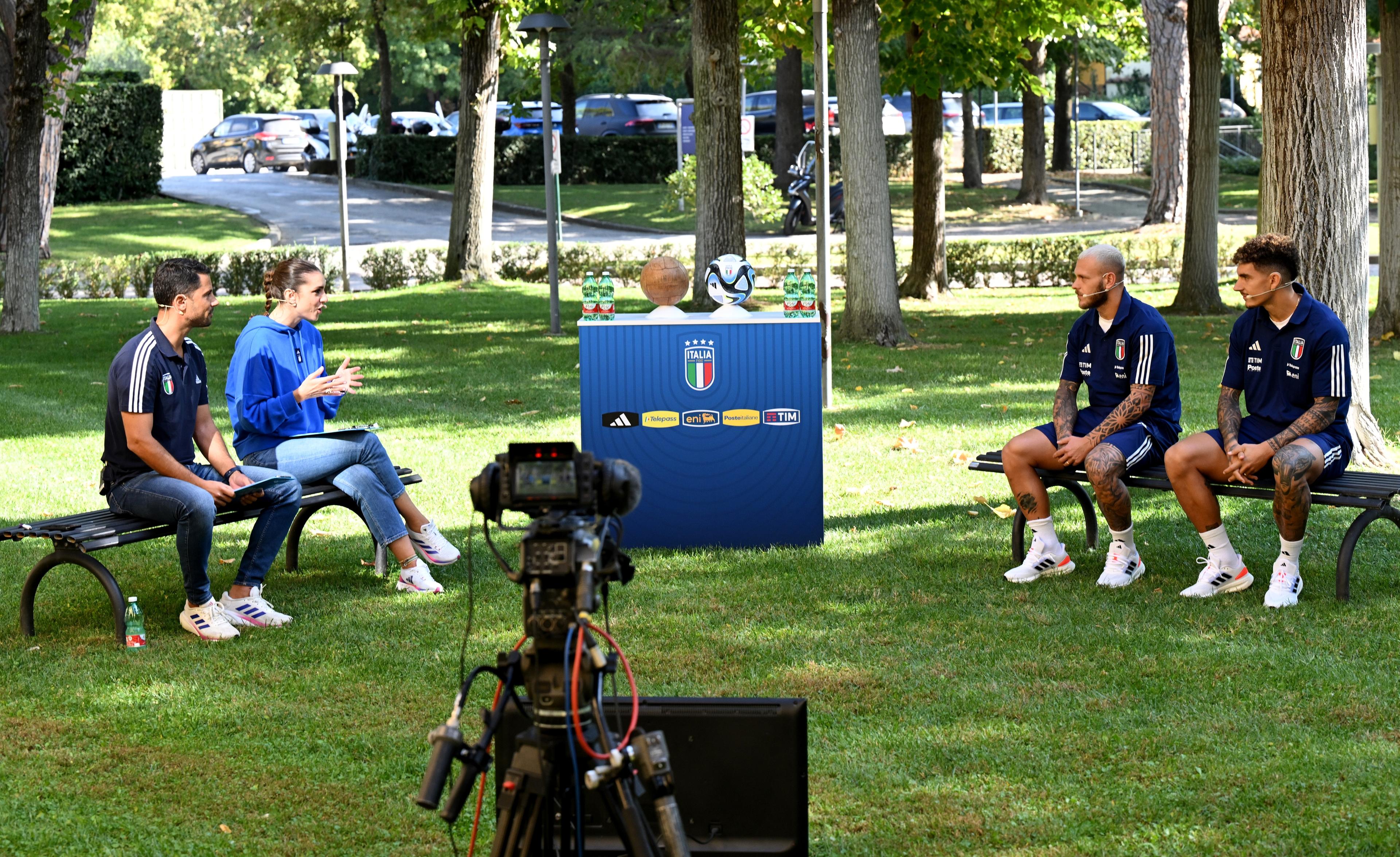 FLORENCE, ITALY - OCTOBER 11: <> at Centro Tecnico Federale di Coverciano on October 11, 2023 in Florence, Italy. (Photo by Claudio Villa/Getty Images)