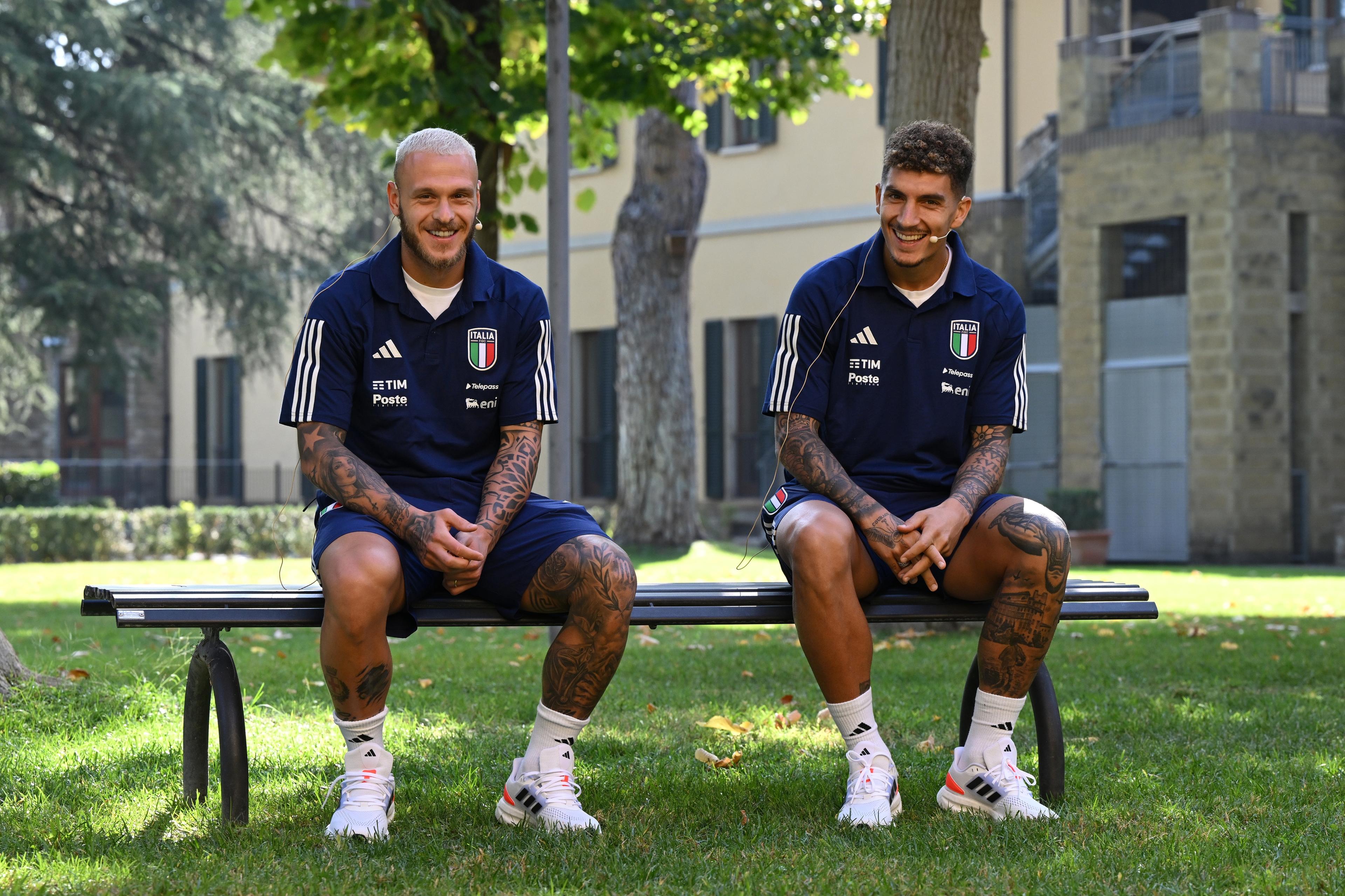 FLORENCE, ITALY - OCTOBER 11: <<enter caption here>> at Centro Tecnico Federale di Coverciano on October 11, 2023 in Florence, Italy. (Photo by Claudio Villa/Getty Images)