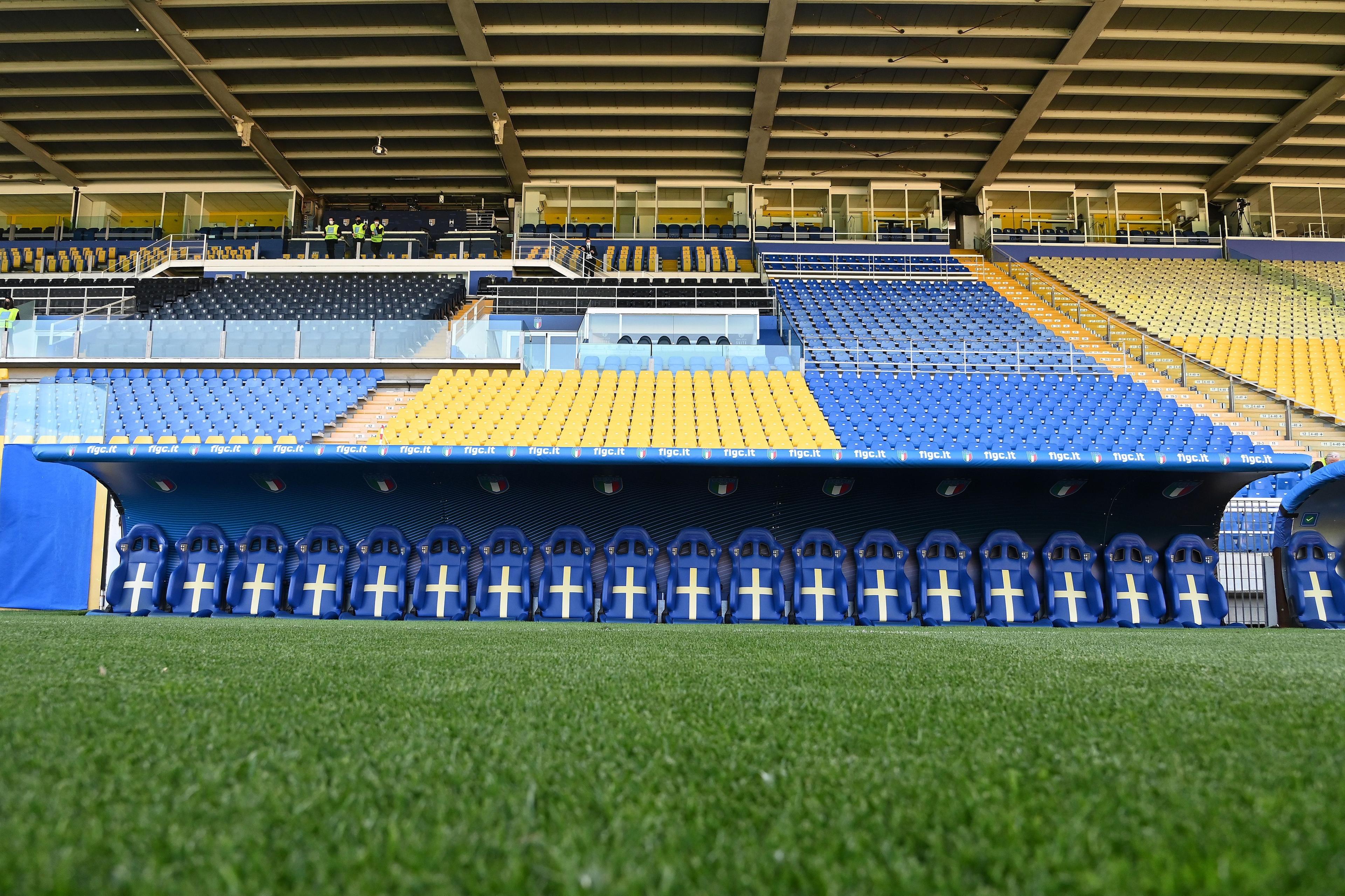 PARMA, ITALY - APRIL 08: <> during the FIFA Women's World Cup 2023 Qualifier group G match between Italy and Lithuania at Stadio Ennio Tardini on April 08, 2022 in Parma, Italy. (Photo by Alessandro Sabattini/Getty Images)