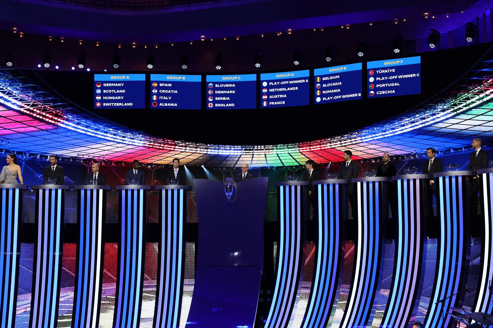 Sorteggiati i gironi di EURO 2024: Azzurri nel gruppo con Spagna, Albania e Croazia