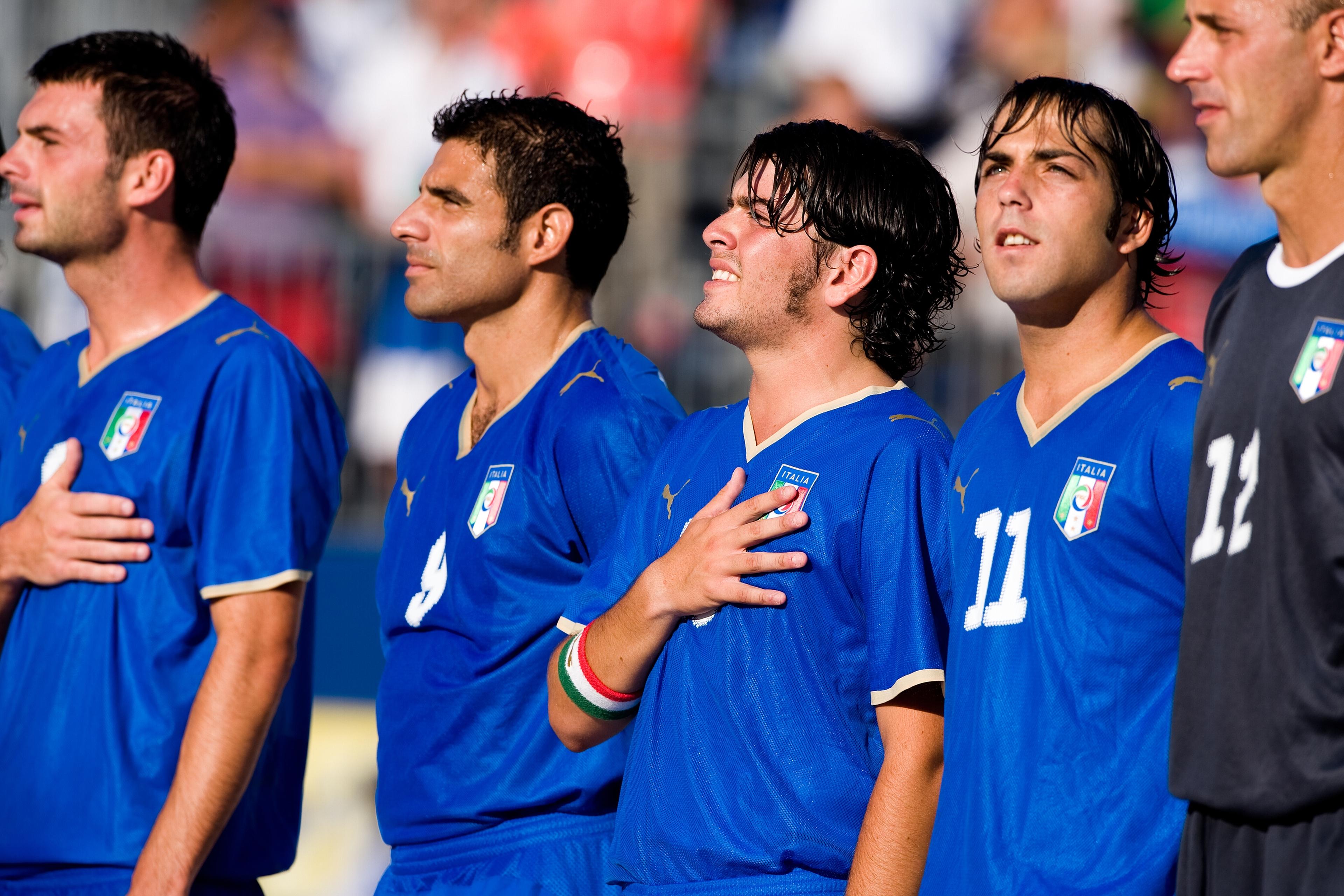MARSEILLE, FRANCE- JULY 26: Brasil - Italy. Fifa Beach Soccer World Cup Marseiile 2008. (Photo by Manuel Queimadelos)