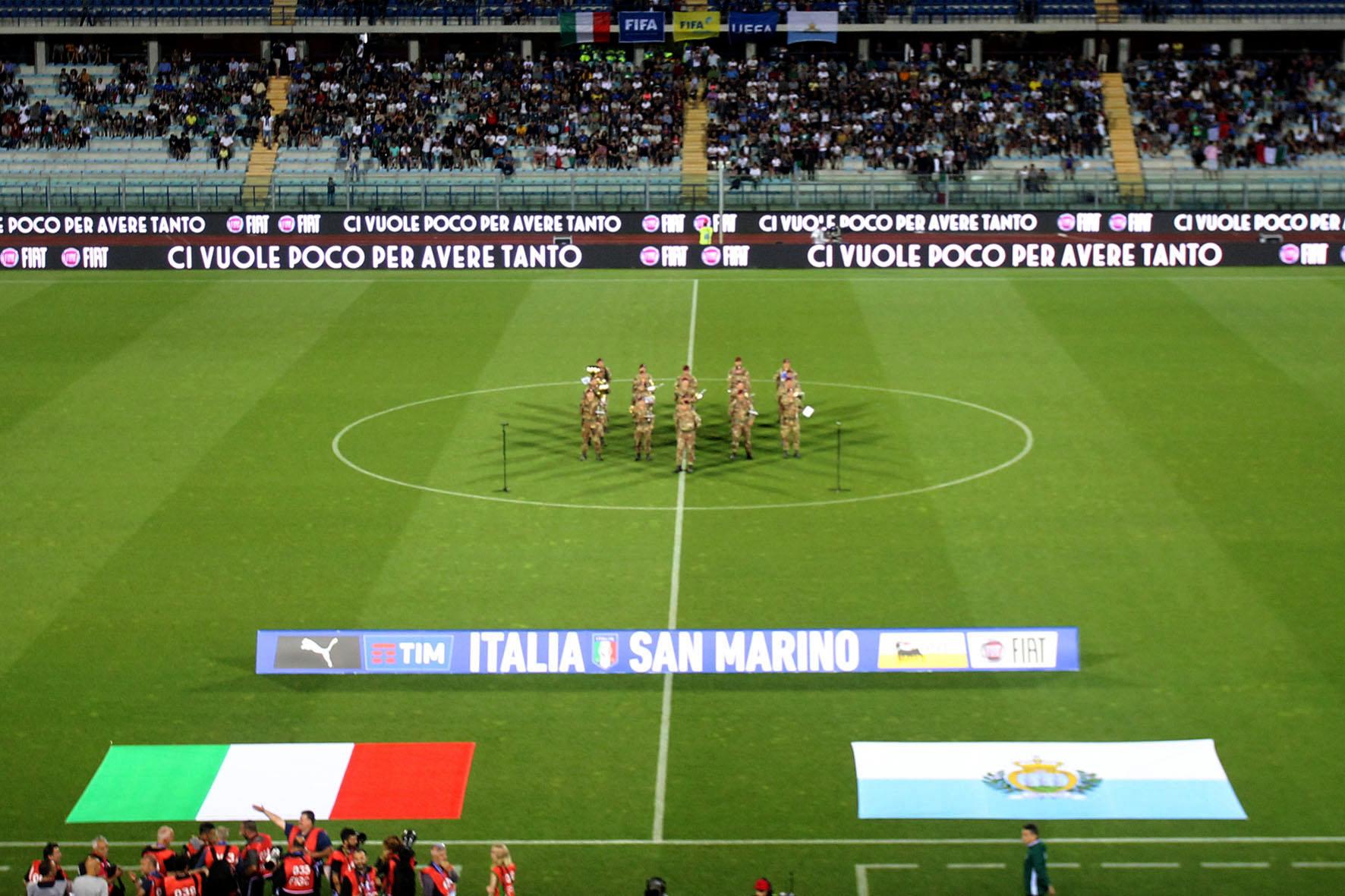 EMPOLI, ITALY - MAY 31: l during International Friendly between Italy and San Marino at Stadio Carlo Castellani on May 31, 2017 in Empoli, Italy. (Photo by Gabriele Maltinti/Getty Images) FIAT