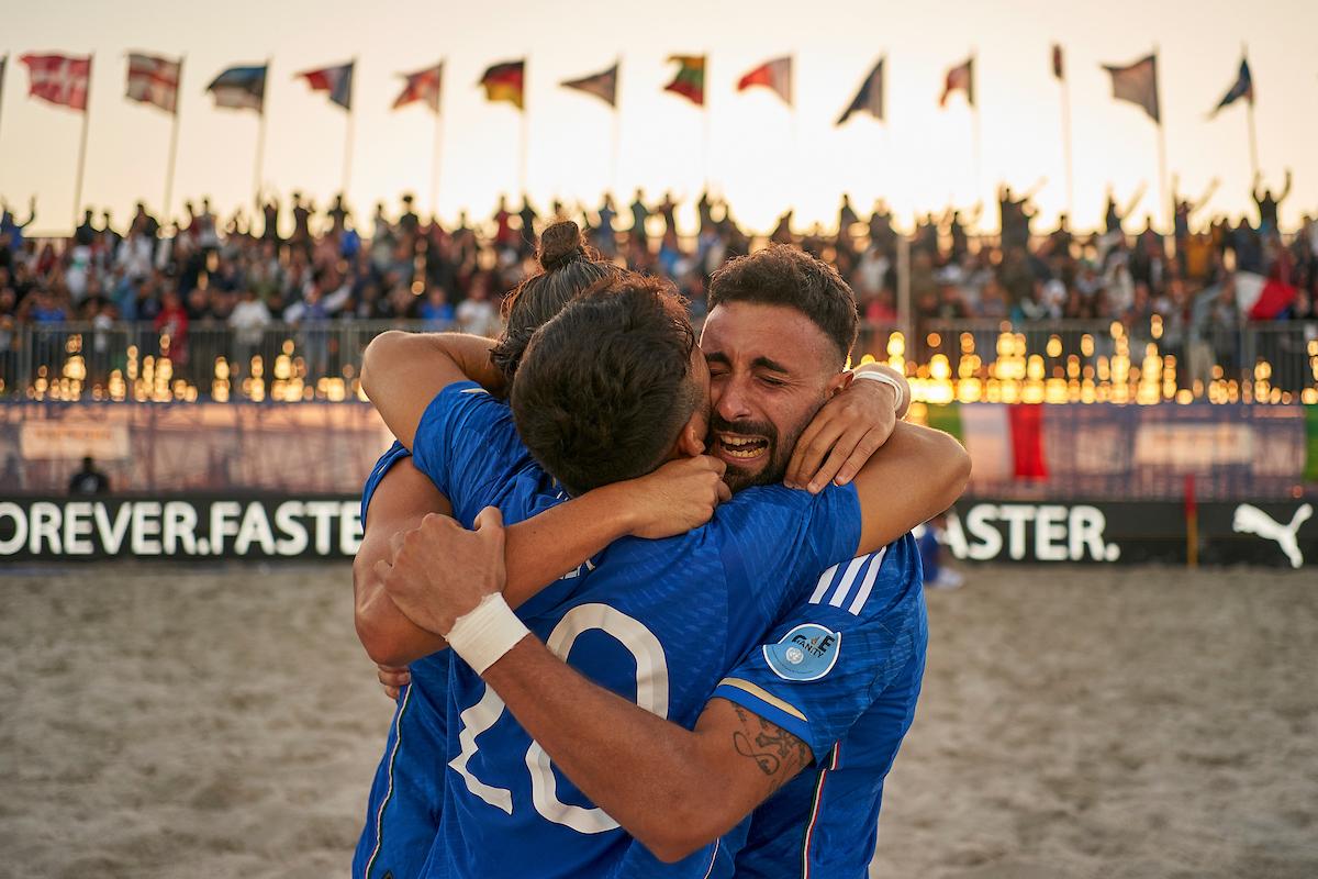 during EBSL Superfinal Alghero 2023 on September 24, 2023 in Catania, Italia. (Photo by Jose Manuel Alvarez/BSWW)