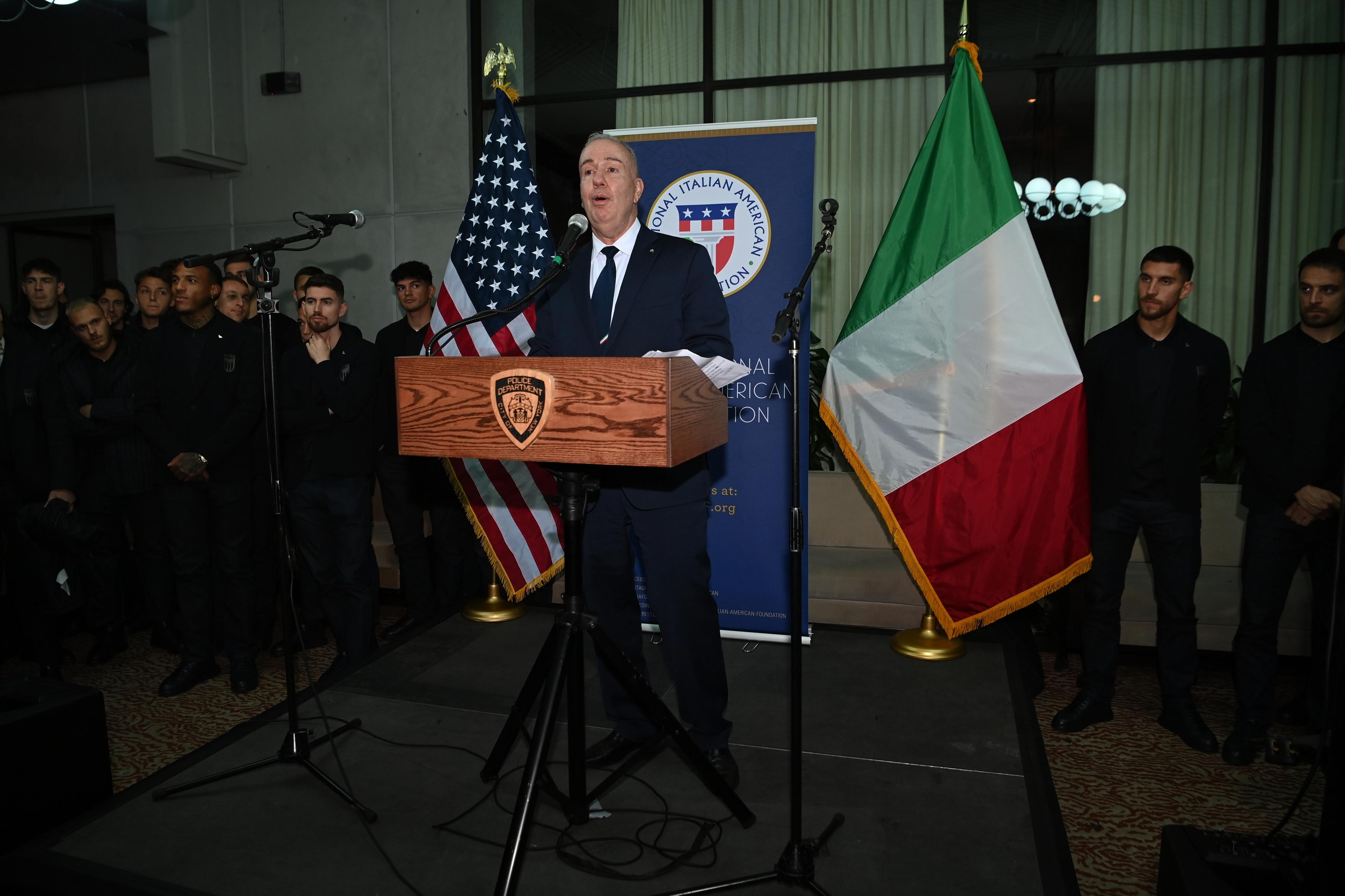 FORT LAUDERDALE, FLORIDA - MARCH 22: NIAF NEW YORK on March 22, 2024 in Fort Lauderdale, Florida. (Photo by Claudio Villa/Getty Images)