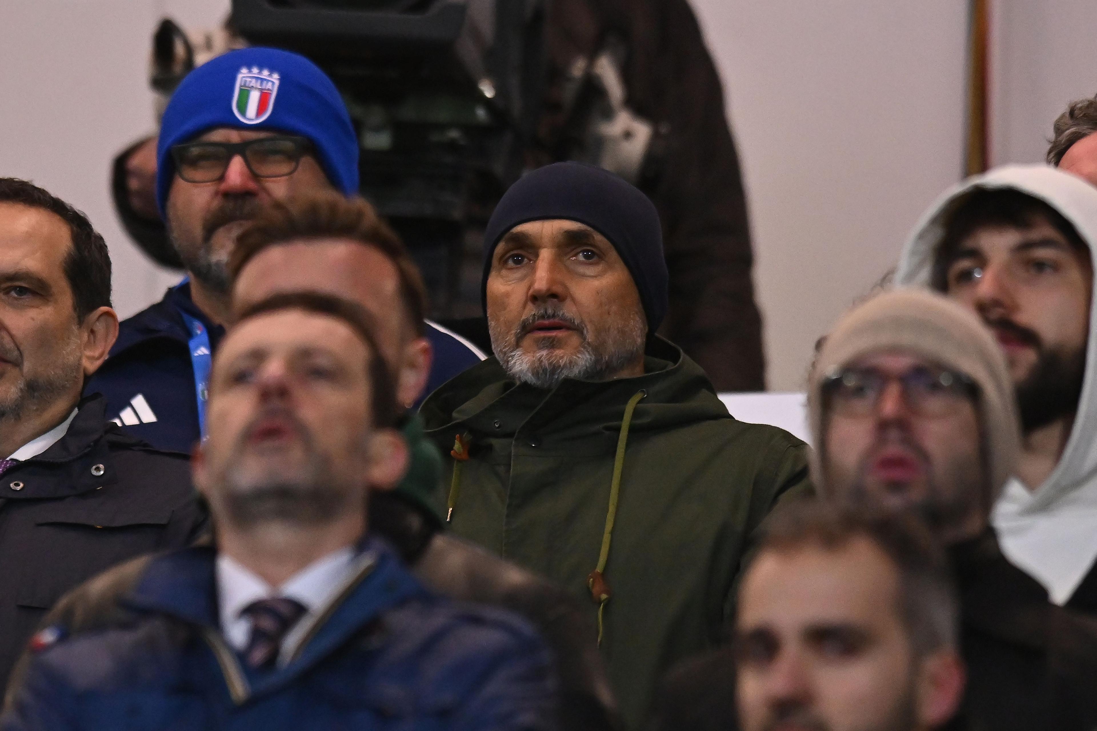 FERRARA, ITALY - MARCH 26:Luciano Spalletti head coach of Italy during the UEFA Under21 EURO Qualifier match between Italy U21 and Turkey U21 at Stadio Paolo Mazza on March 26, 2024 in Ferrara, Italy. (Photo by Alessandro Sabattini/Getty Images)