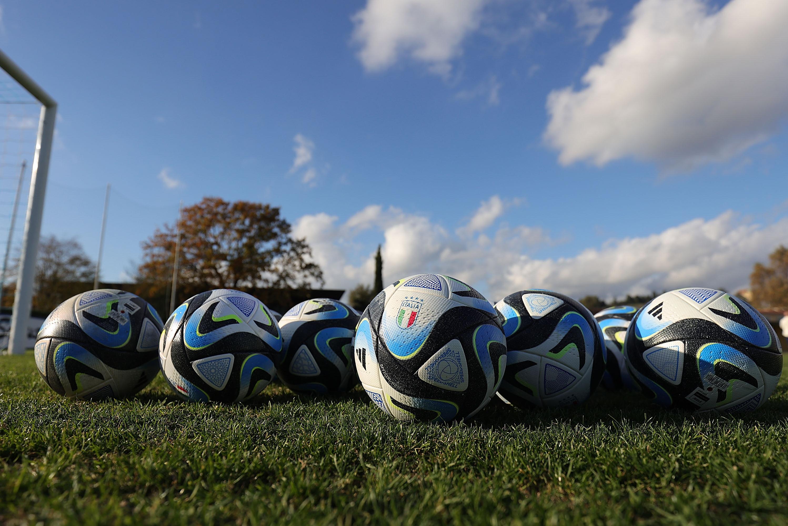 FLORENCE, ITALY - NOVEMBER 28: General view during a training session at Centro Tecnico Federale di Coverciano on November 28, 2023 in Florence, Italy. (Photo by Gabriele Maltinti/Getty Images)