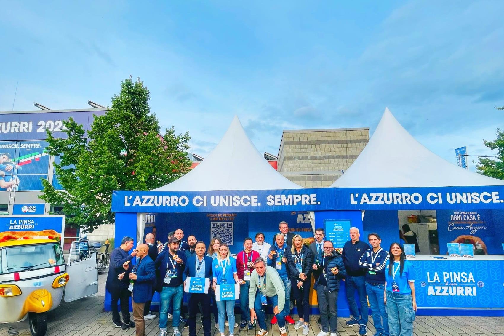 Di Marco è la Pinsa di Casa Azzurri: a Iserlohn l'inaugurazione di una pinseria Pop Up, con una serata tra gusto, convivialità ed emozioni Azzurre