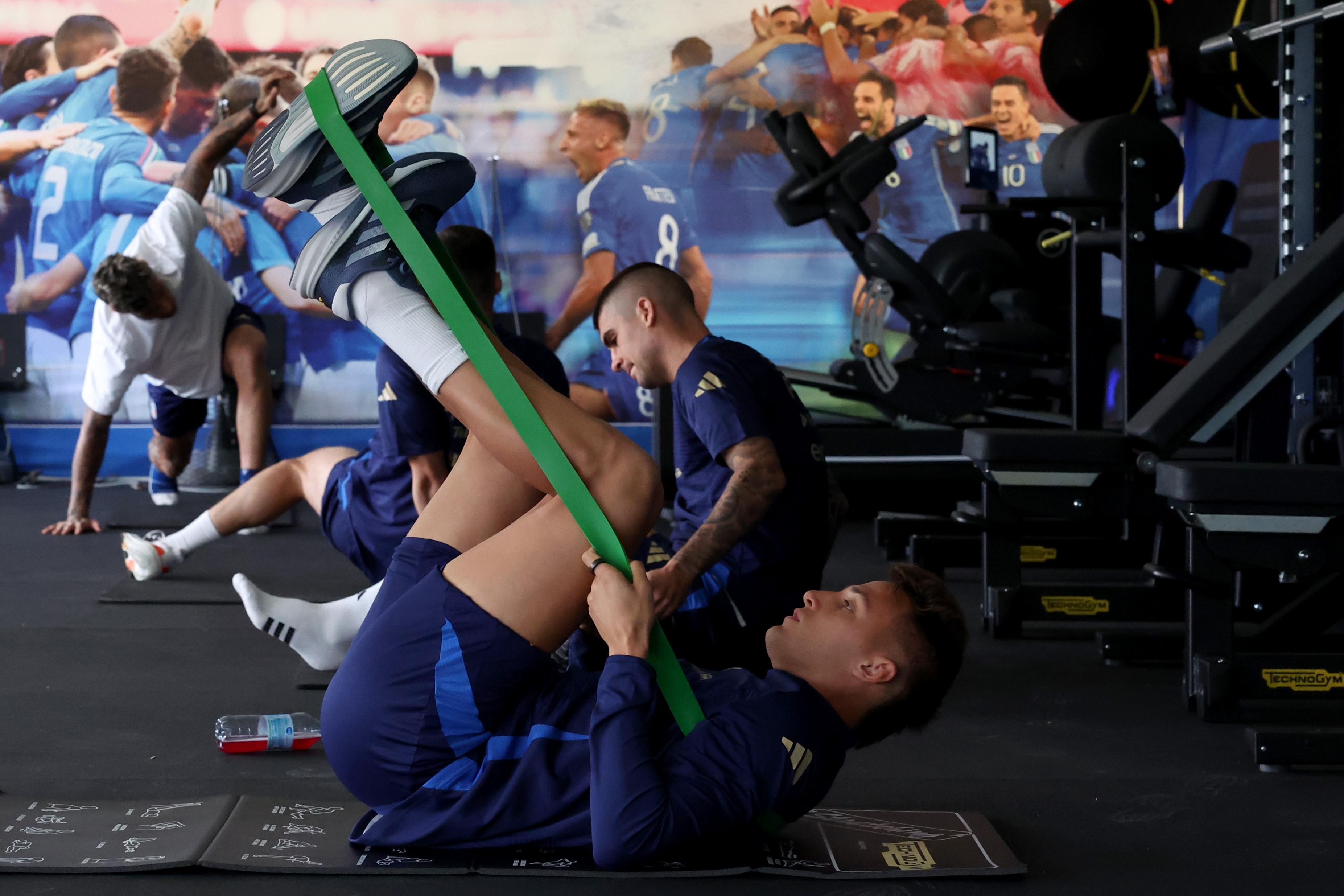 Gli Azzurri si allenano con Technogym: a Iserlohn le più avanzate soluzioni per il lavoro fisico della Nazionale