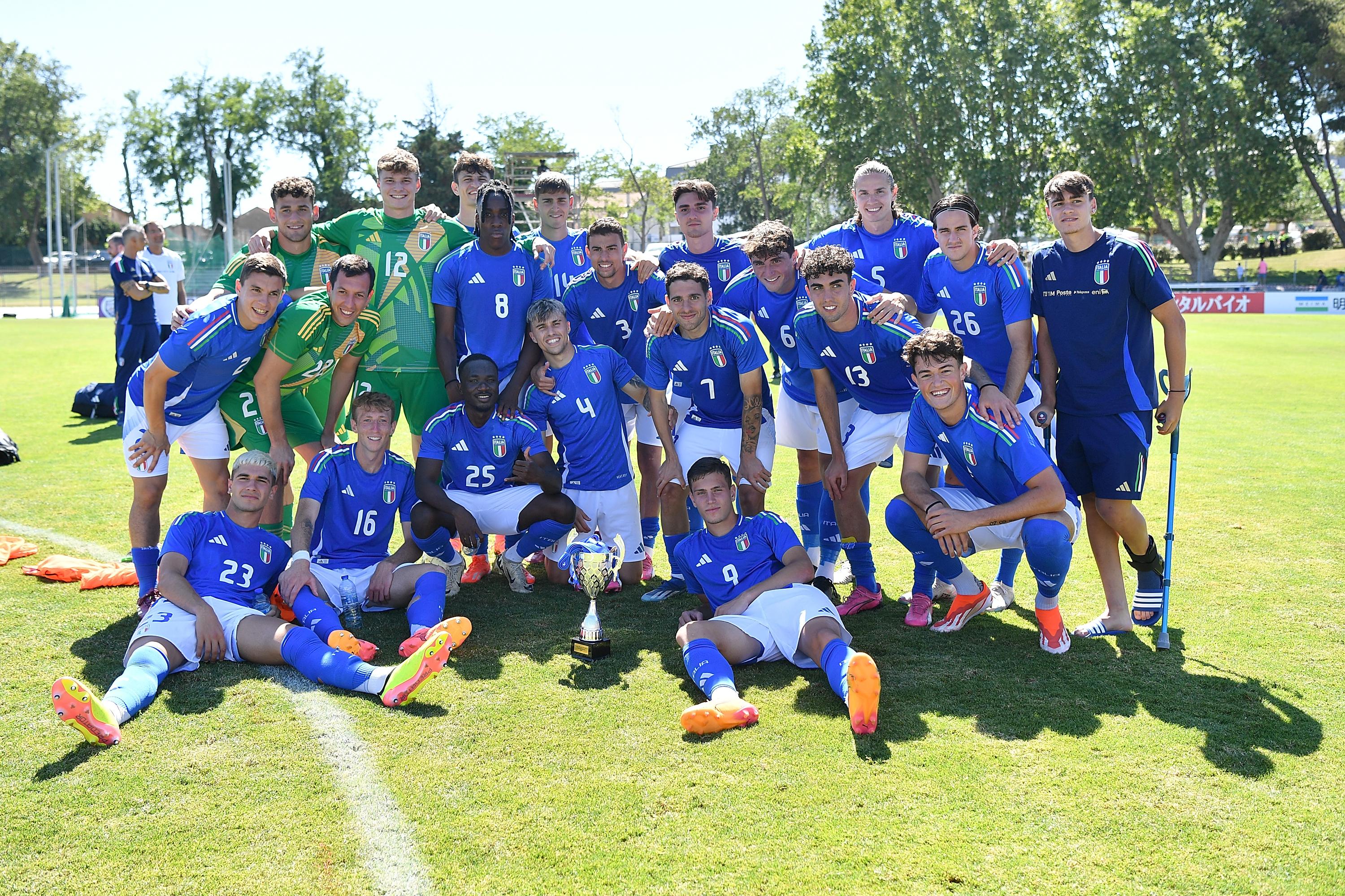 SALON-DE-PROVENCE, FRANCE - JUNE 16: <> during the 50th Tournoi Maurice Revello match between Italy U21 and France U20 on June 16, 2024 in Salon-de-Provence, France.(Photo by Valerio Pennicino/Getty Images)