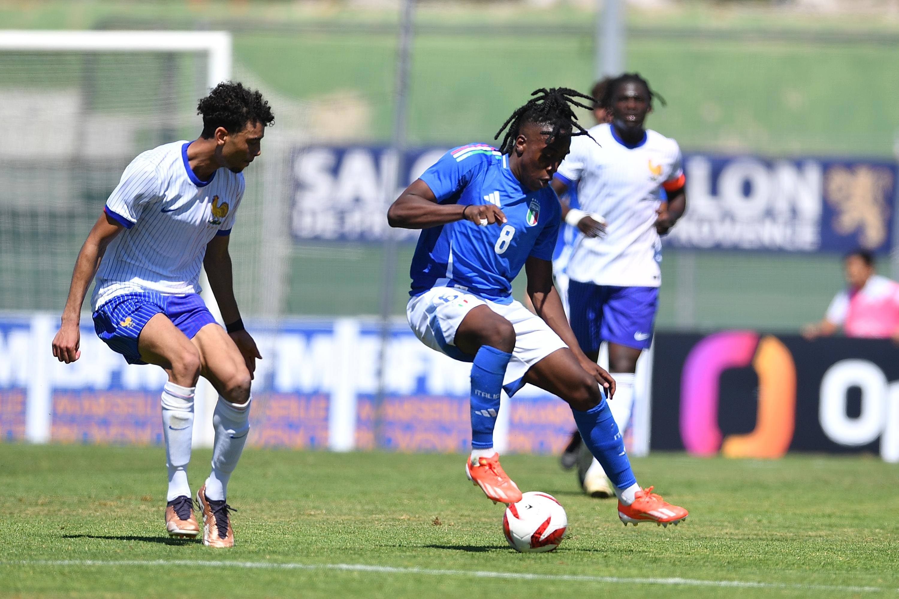 SALON-DE-PROVENCE, FRANCE - JUNE 16: <> during the 50th Tournoi Maurice Revello match between Italy U21 and France U20 on June 16, 2024 in Salon-de-Provence, France.(Photo by Valerio Pennicino/Getty Images)