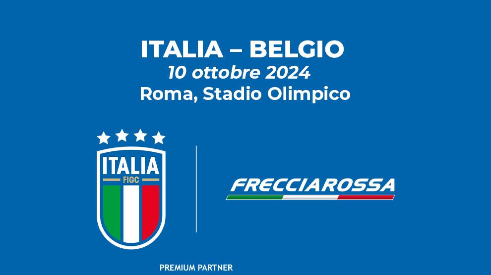 Frecciarossa Offer for Italy vs. Belgium: up to 80% off for those travelling via train