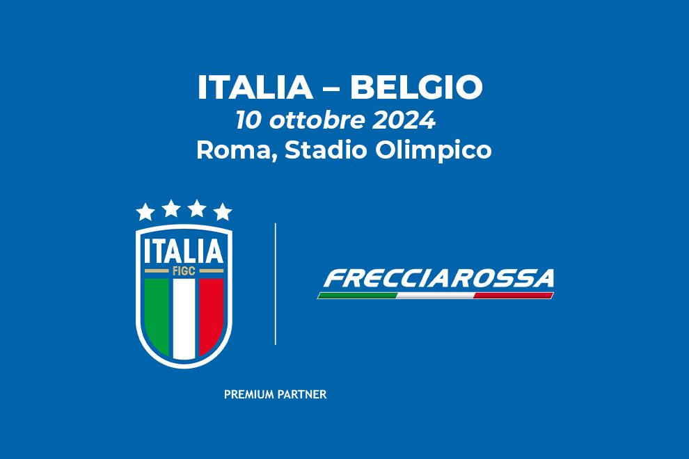 Offerta Frecciarossa per Italia-Belgio, sconti fino al 75% per chi raggiungerà Roma in treno