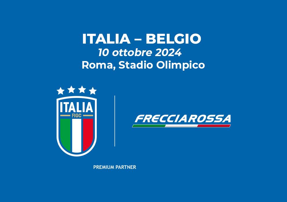 Frecciarossa Offer for Italy vs. Belgium: up to 80% off for those travelling via train