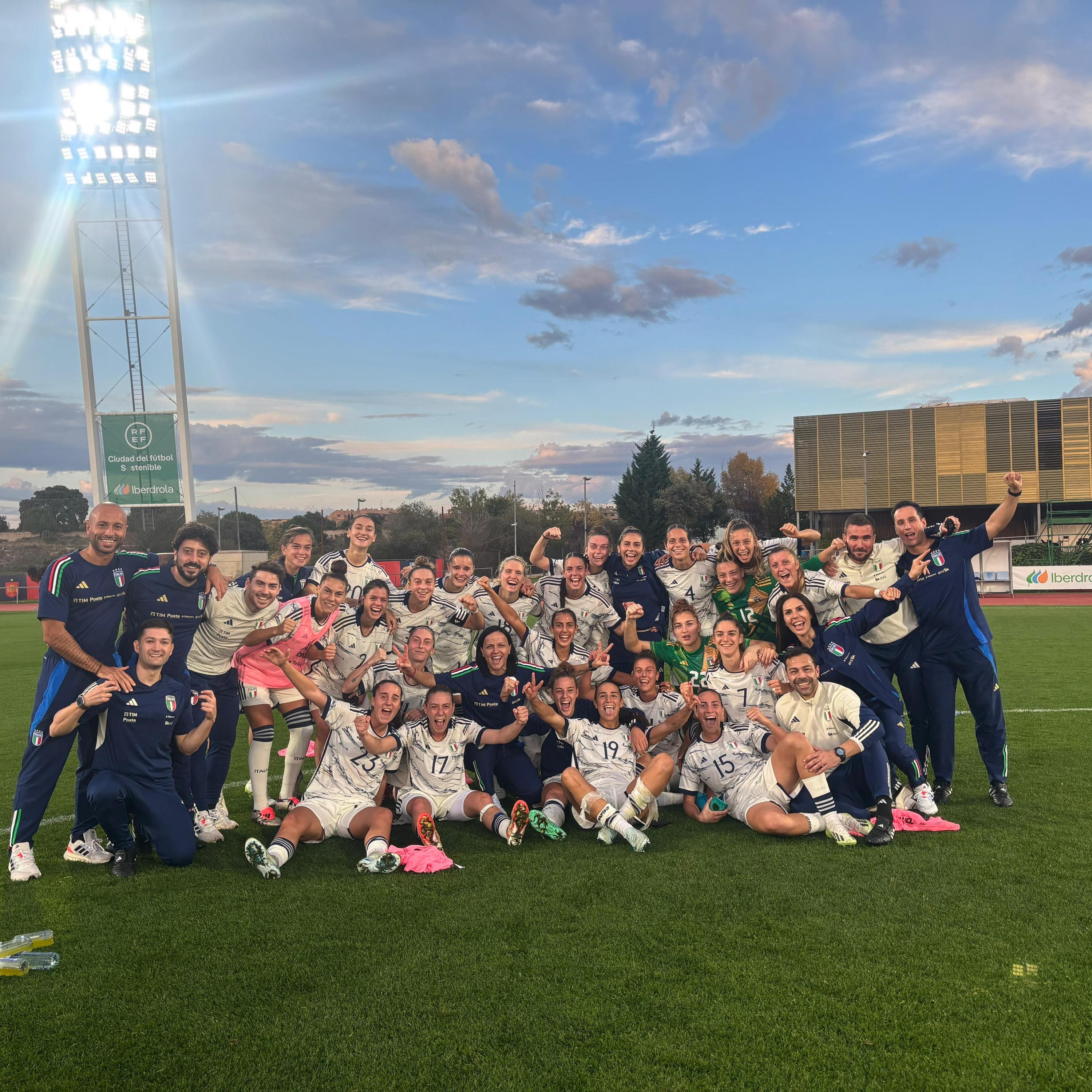 Super vittoria delle Azzurrine in casa della Spagna. Zorri: \"Grande prova corale. All'inno tremavo di emozione\"