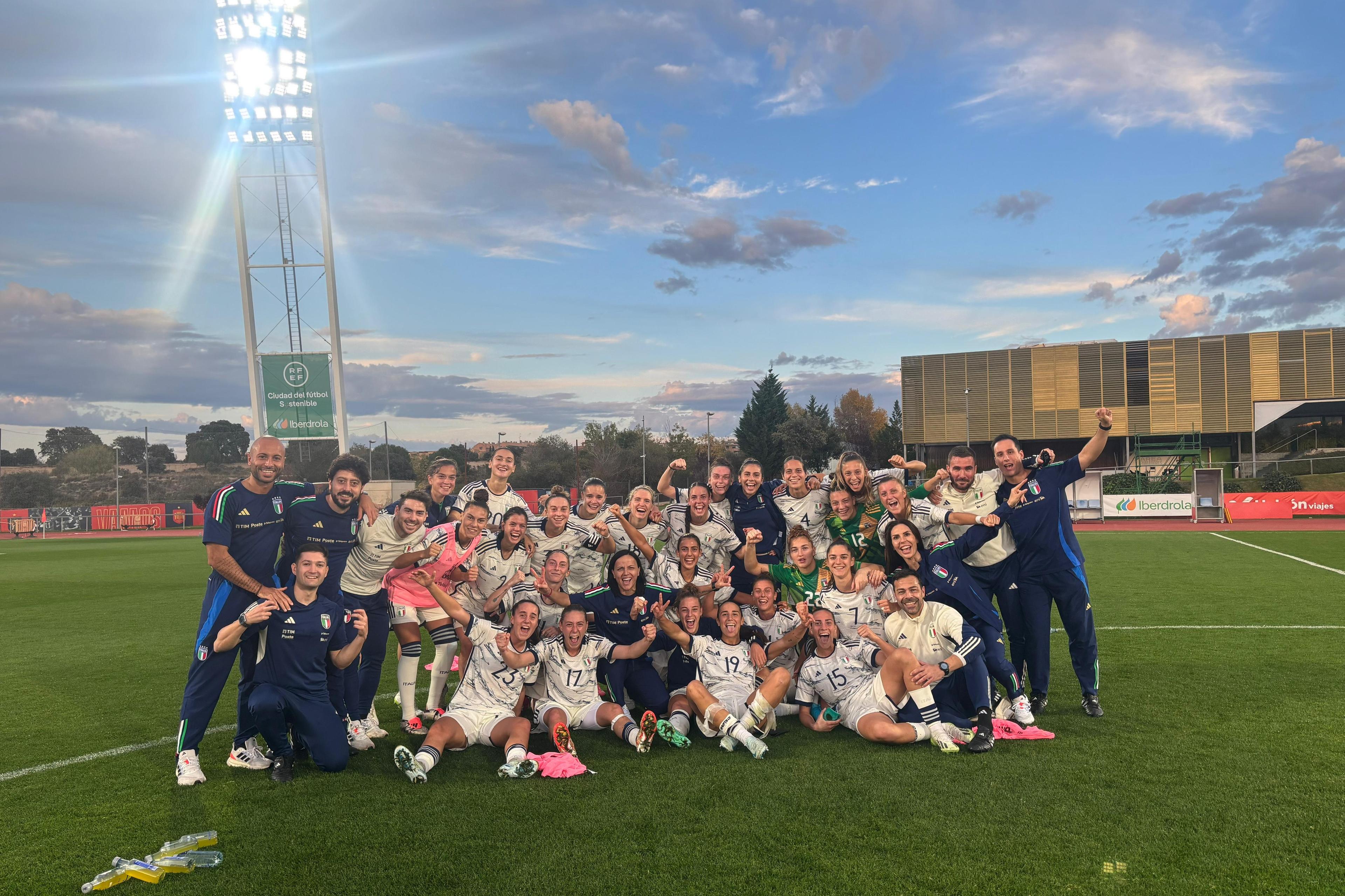 Super vittoria delle Azzurrine in casa della Spagna. Zorri: \"Grande prova corale. All'inno tremavo di emozione\"