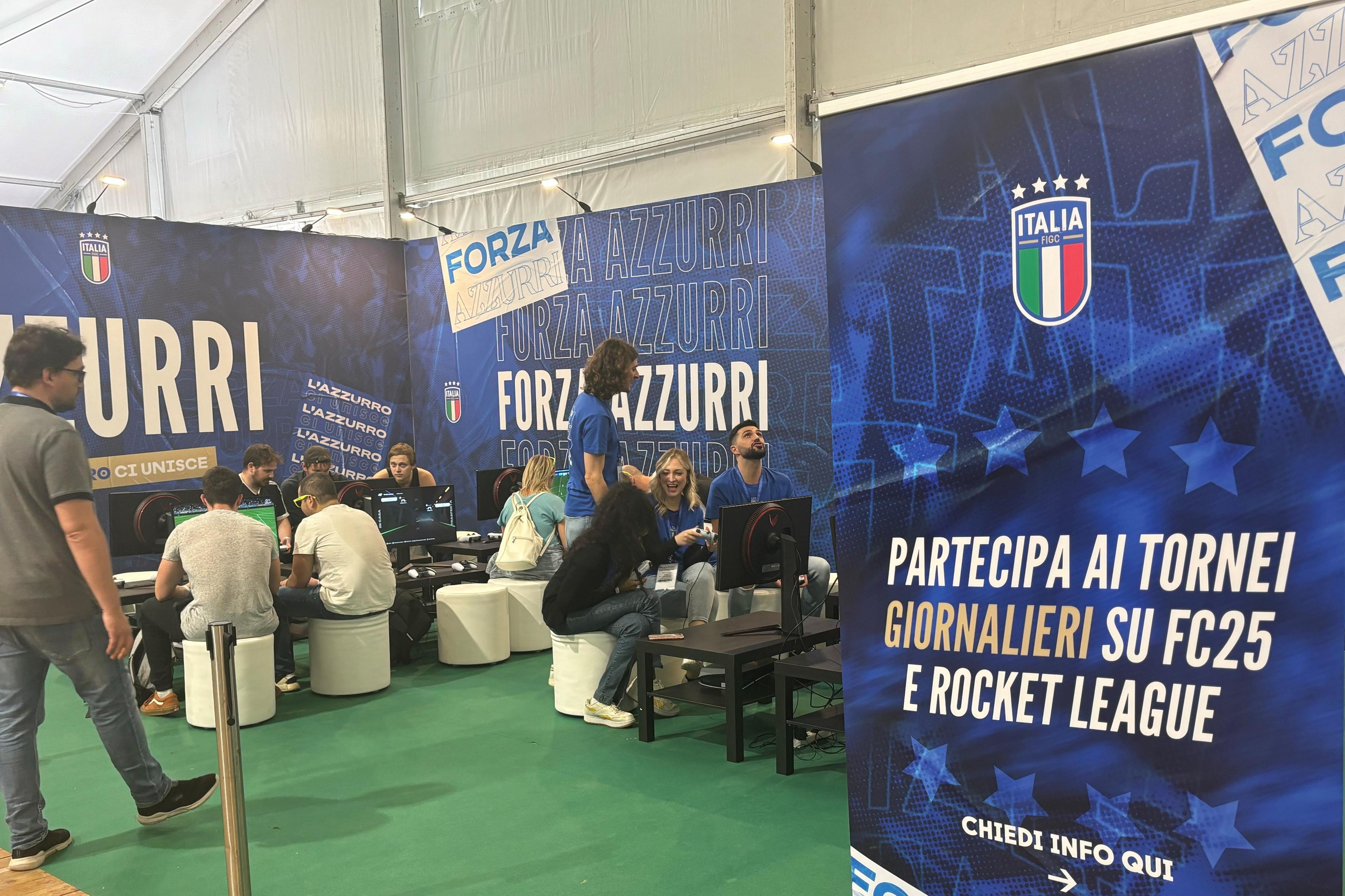 La FIGC presente al Lucca Comics & Games con uno stand dedicato al calcio virtuale