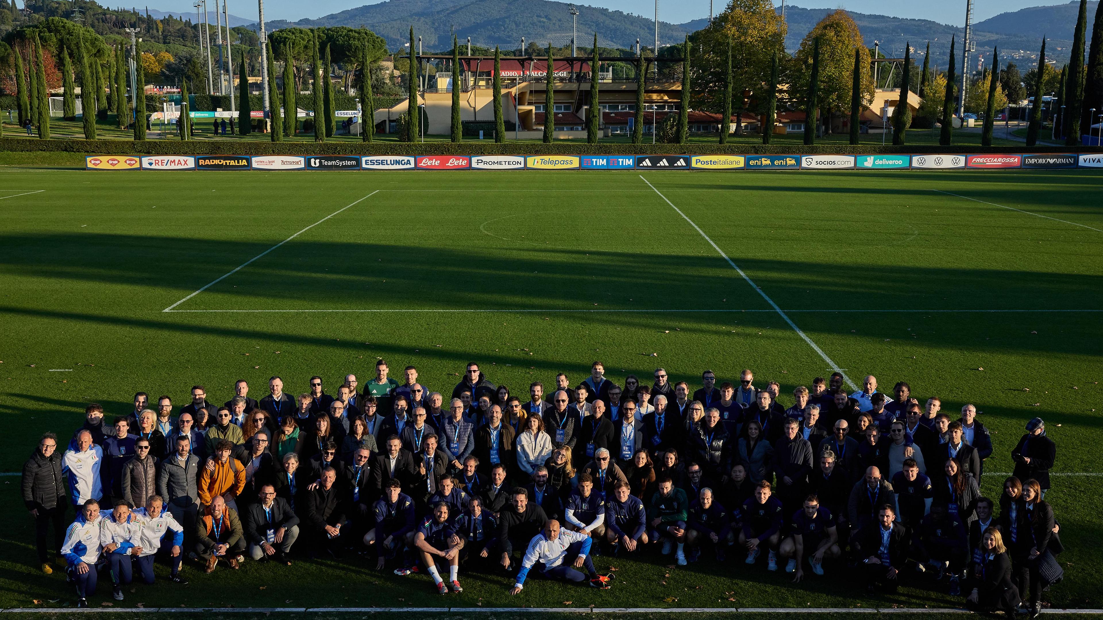 Azzurri Partner Day at Coverciano. Valentini: \"We're sharing the most important moments of our path\"