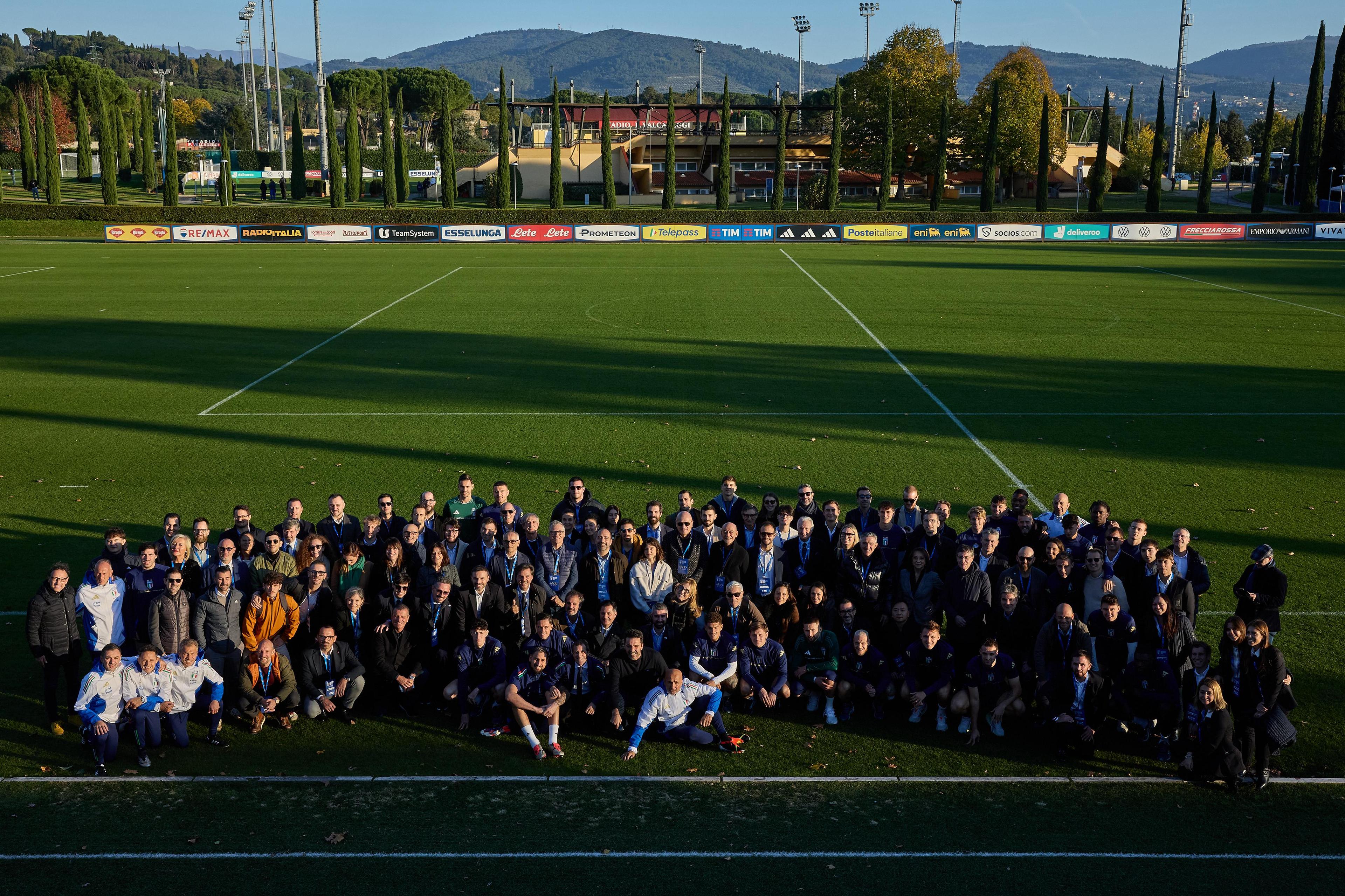 A Coverciano l’Azzurri Partner Day. Valentini: \"Condividiamo i momenti più significativi del nostro percorso\"