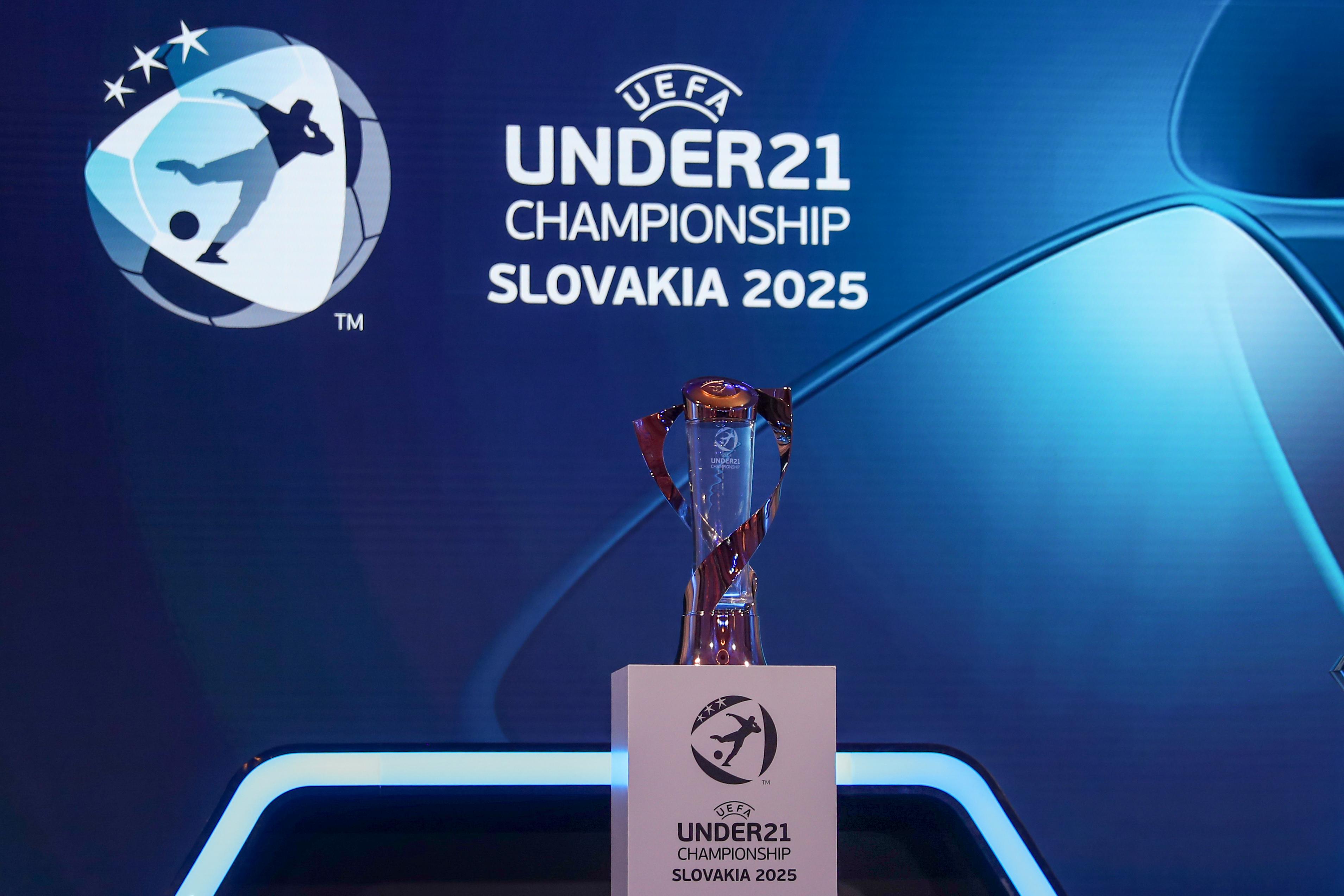 BRATISLAVA, SLOVAKIA – DECEMBER 3: during the UEFA European Under-21 Championship 2024/25 Final Tournament Draw on December 3, 2024, in Bratislava, Slvakia. (Photo by Palo Gašpar)