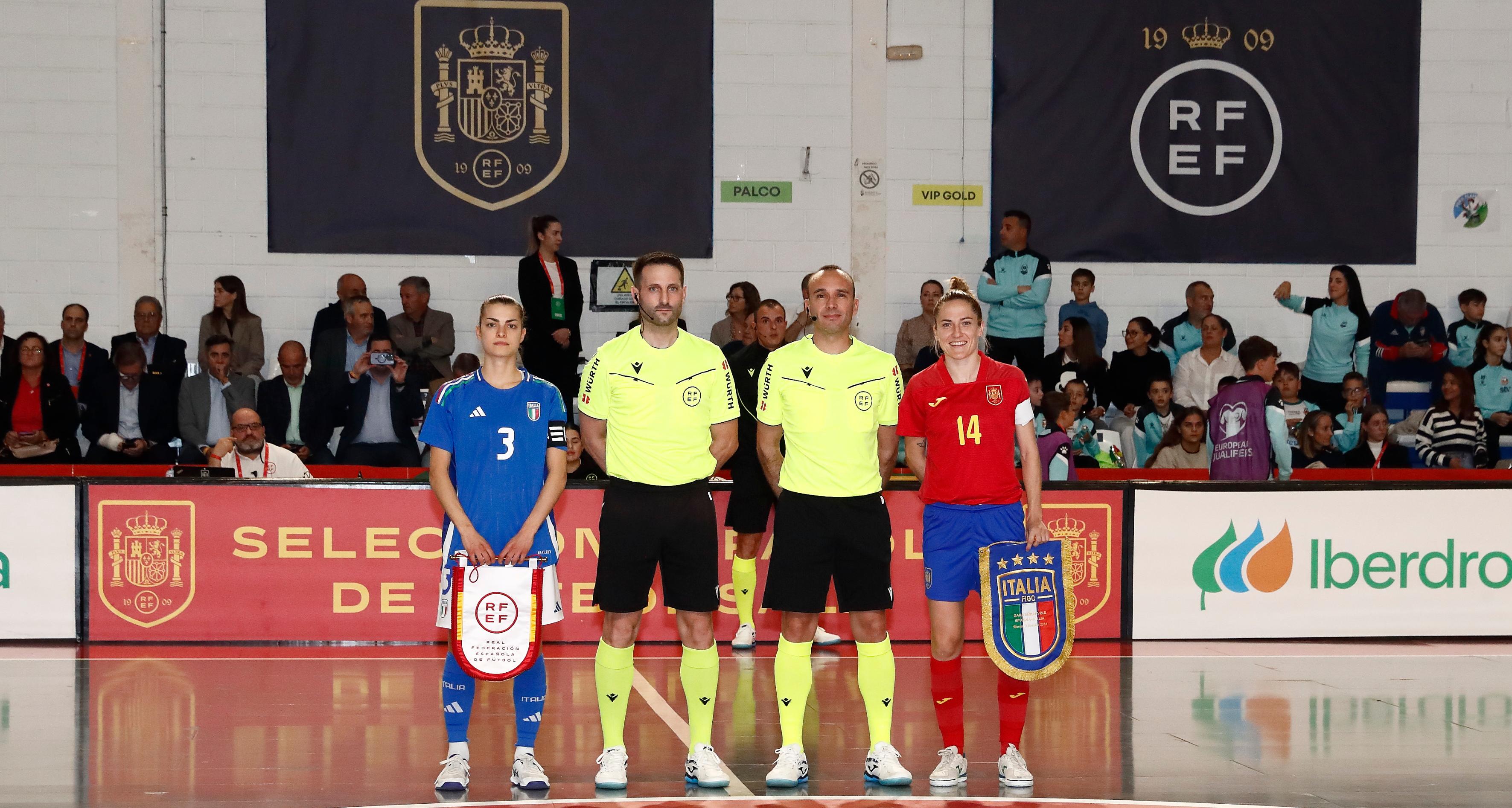 Azzurre sconfitte nel test in casa della Spagna