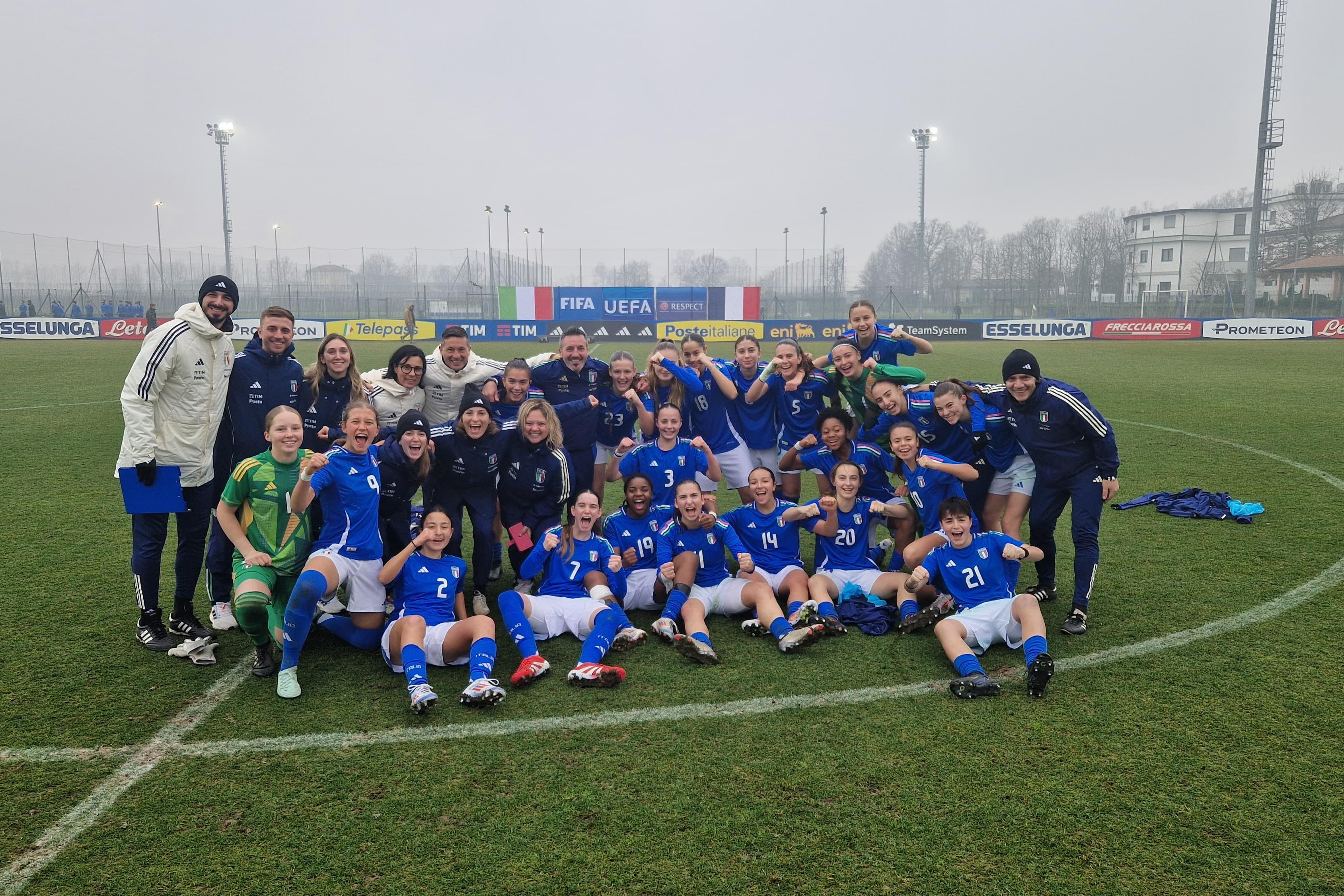 È una piccola grande Italia! Finisce 3-1 la prima amichevole con la Francia, si apre con una vittoria il 2025 delle Azzurrine