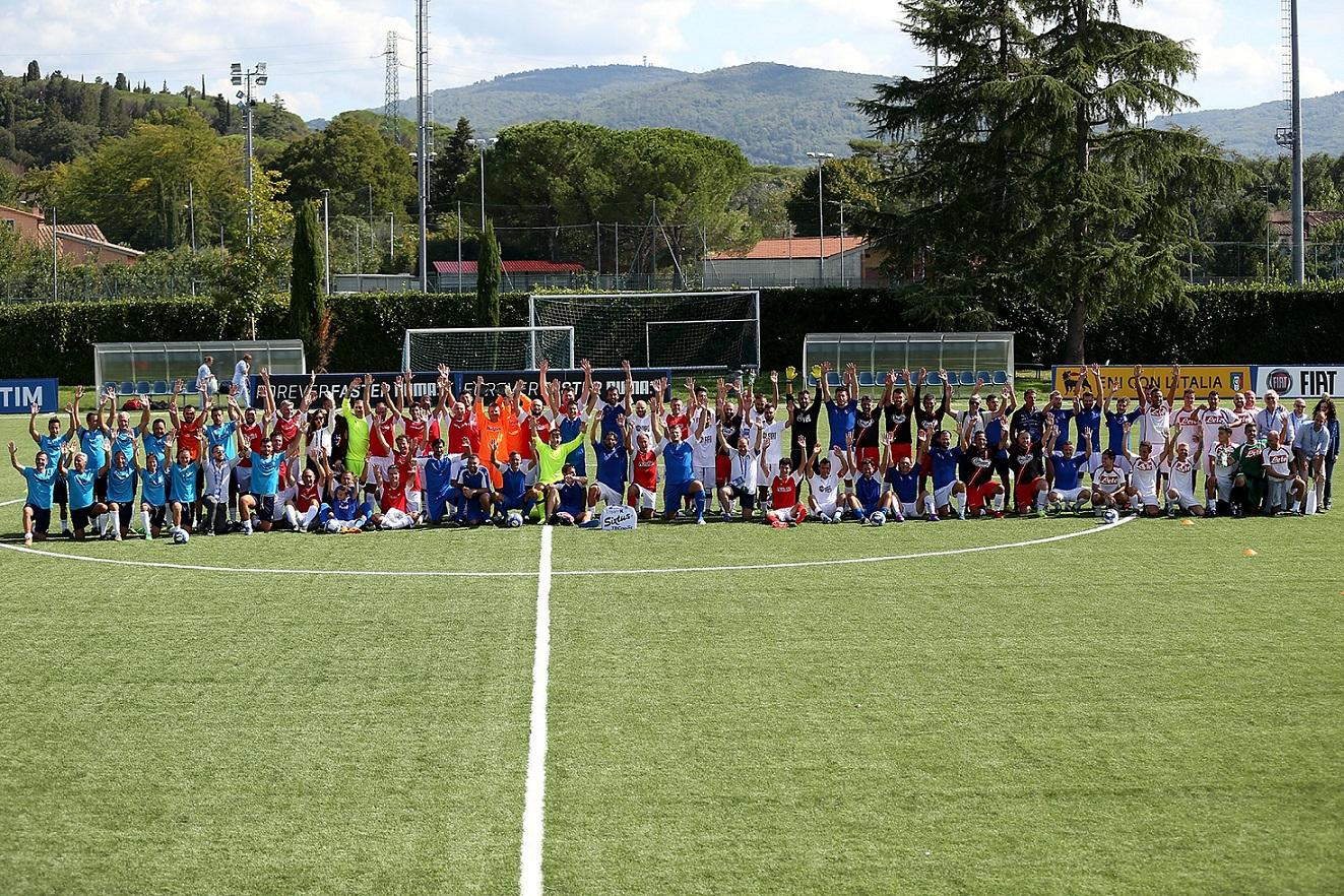 during the Azzurri Partner Cup at Coverciano on September 23, 2017 in Florence, Italy.