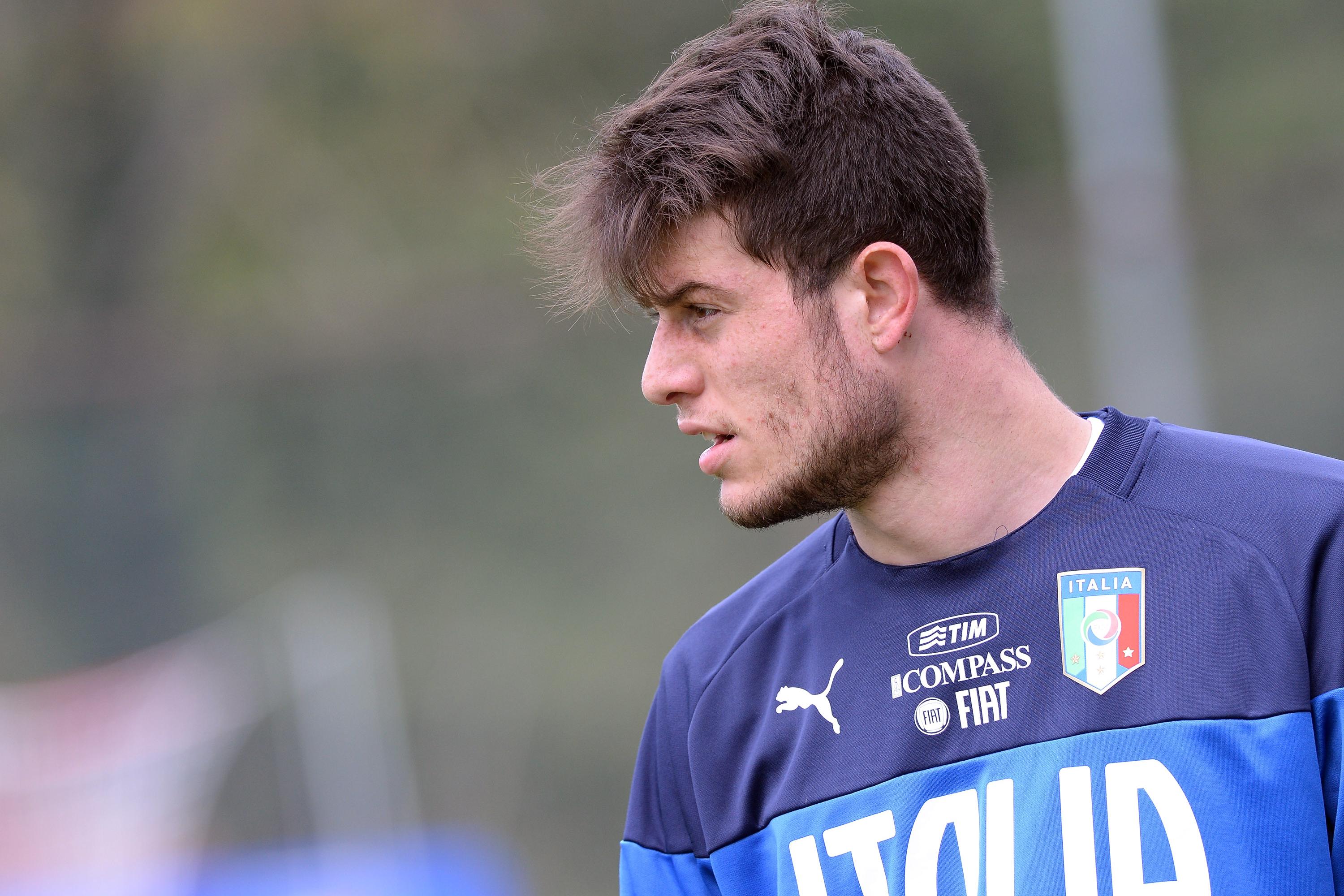 ROME, ITALY - MARCH 11:  Alberto Cerri of Italy during Italy Training Camp - Day 2 at Acqua Acetosa on March 11, 2014 in Rome, Italy.  (Photo by Claudio Villa/Getty Images)
