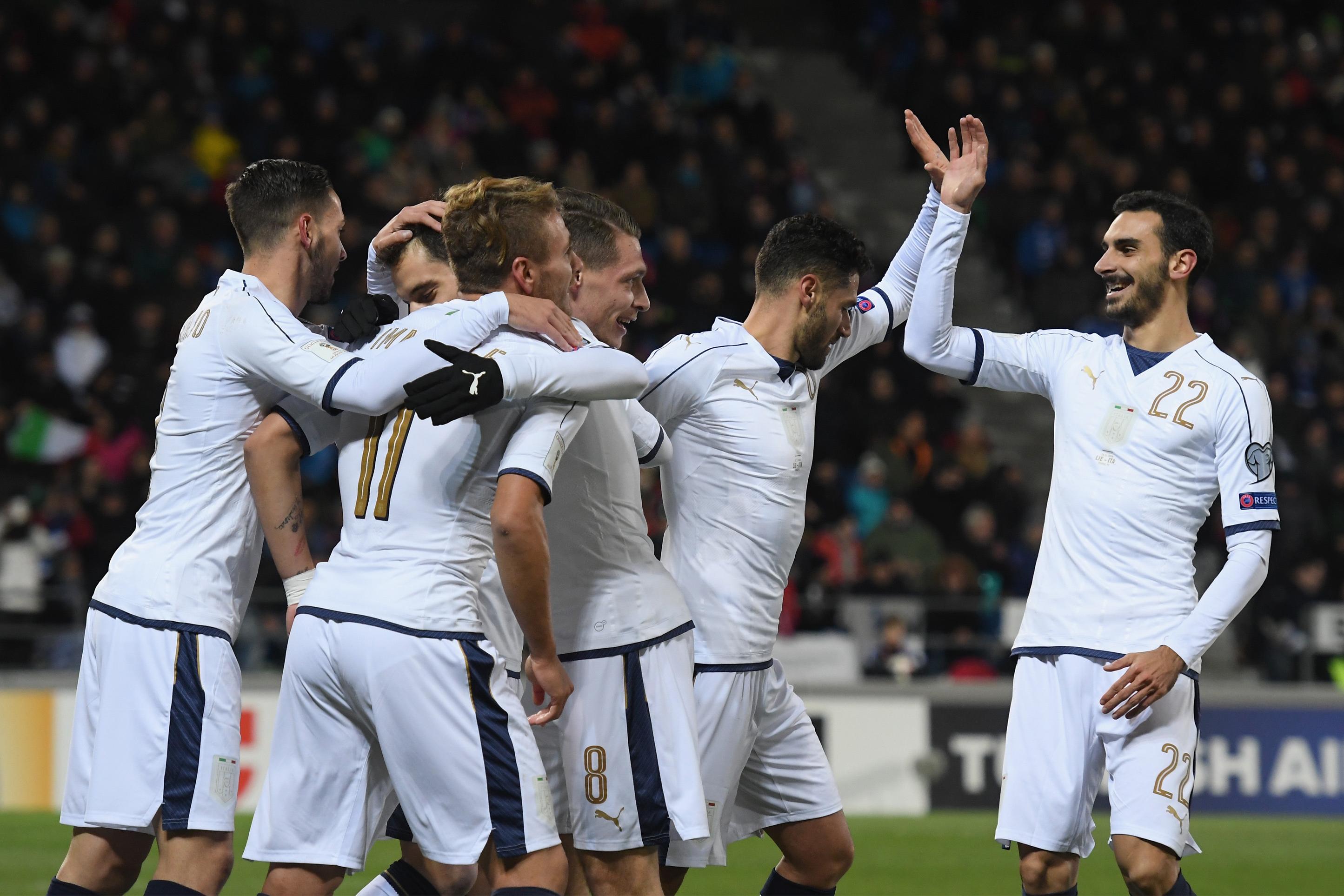 Belotti e Immobile gemelli del gol: doppietta del ‘Gallo’ nel 4-0 al Liechtenstein