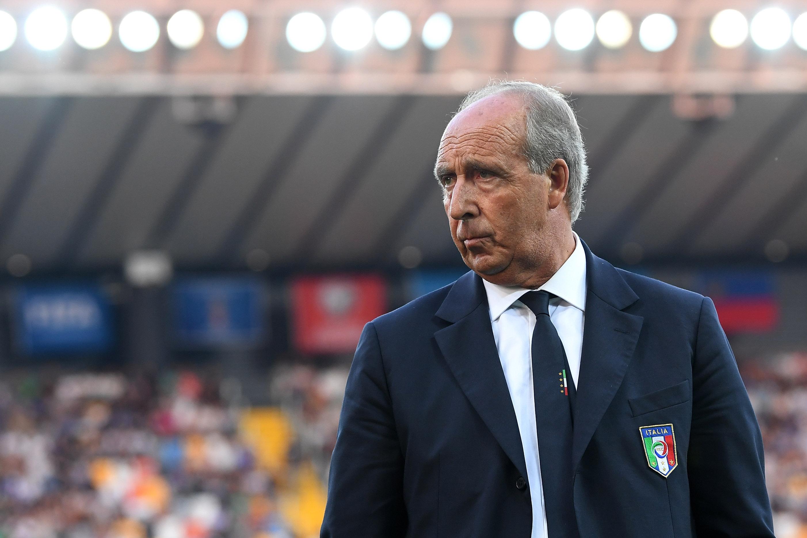 UDINE, ITALY - JUNE 11: Head coach of Italy Gian Piero Ventura looks on during the FIFA 2018 World Cup Qualifier between Italy and Liechtenstein at Stadio Friuli on June 11, 2017 in Udine. (Photo by Valerio Pennicino/Getty Images)