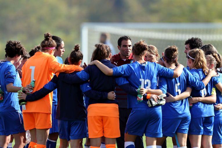 during the international friendly match between Italy U19 and England U19 on November 4, 2015 in Montepulciano, Italy.