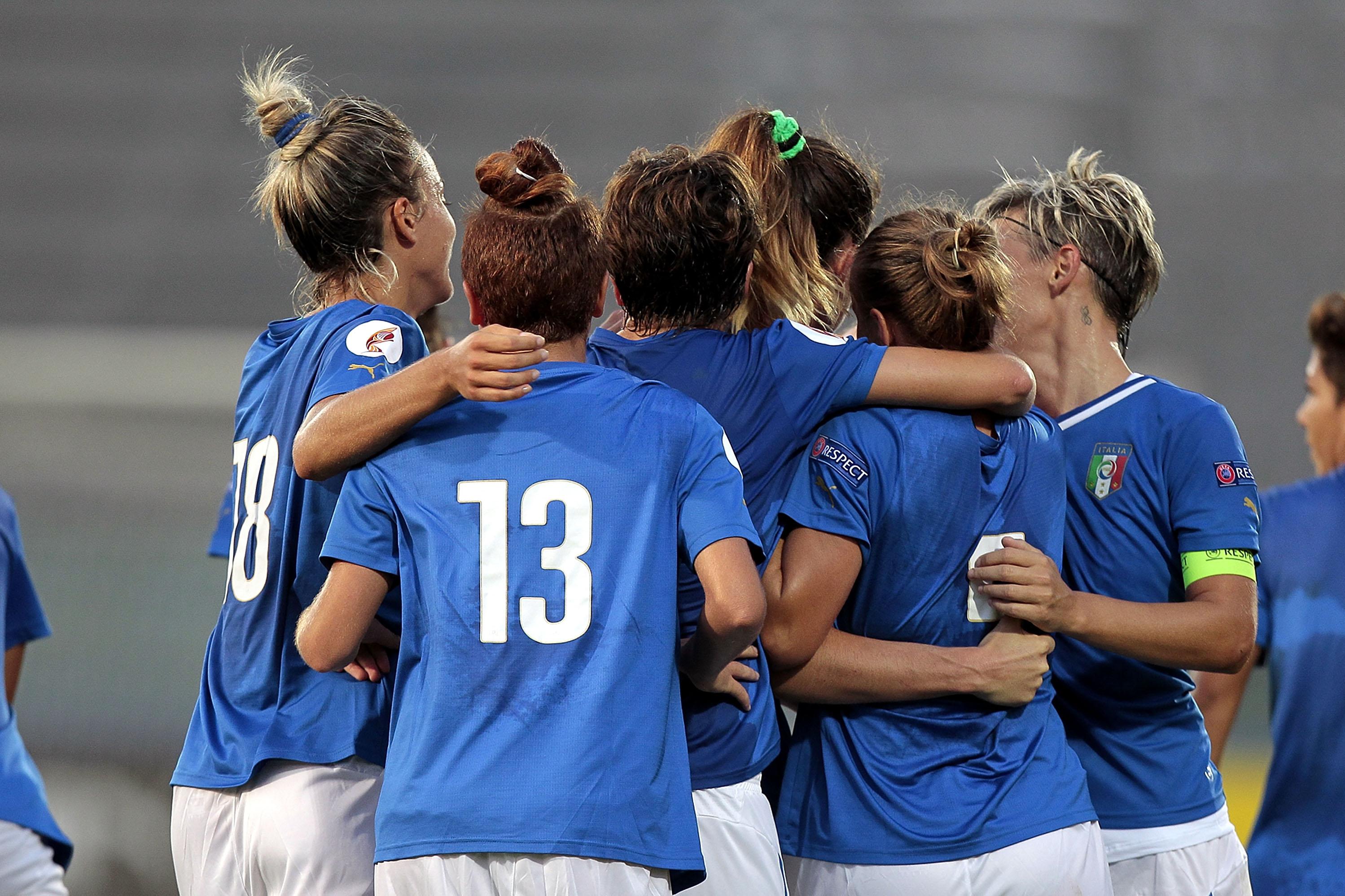 during the UEFA Women\\'s EURO 2017 Qualifyier between Italy and Georgia at Stadio Alberto Picco on September 18, 2015 in La Spezia, Italy.