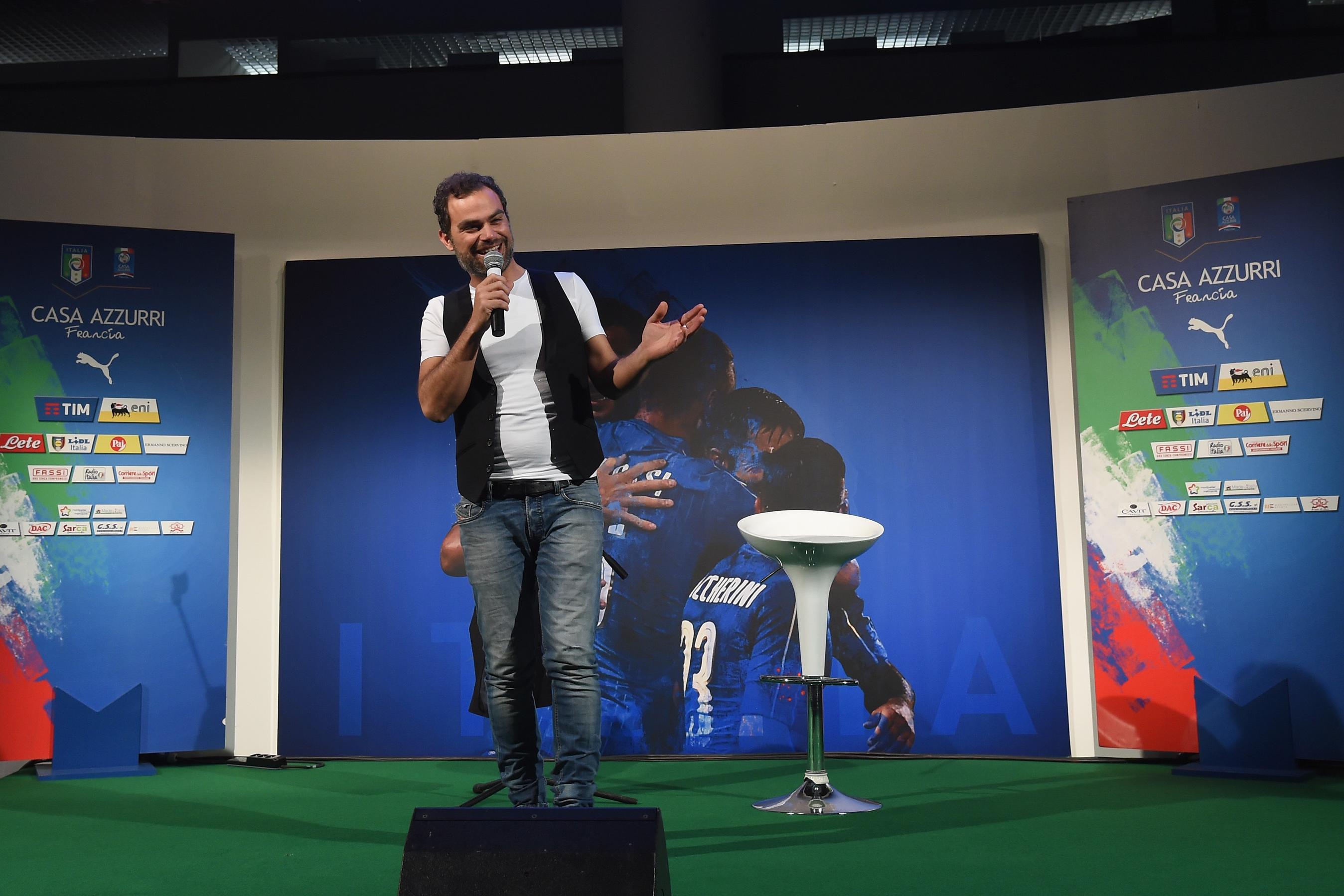 MONTPELLIER, FRANCE - JUNE 23:  Andrea Perroni CASA AZZURRI on June 23, 2016 in Montpellier, France.  (Photo by Claudio Villa/Getty Images)