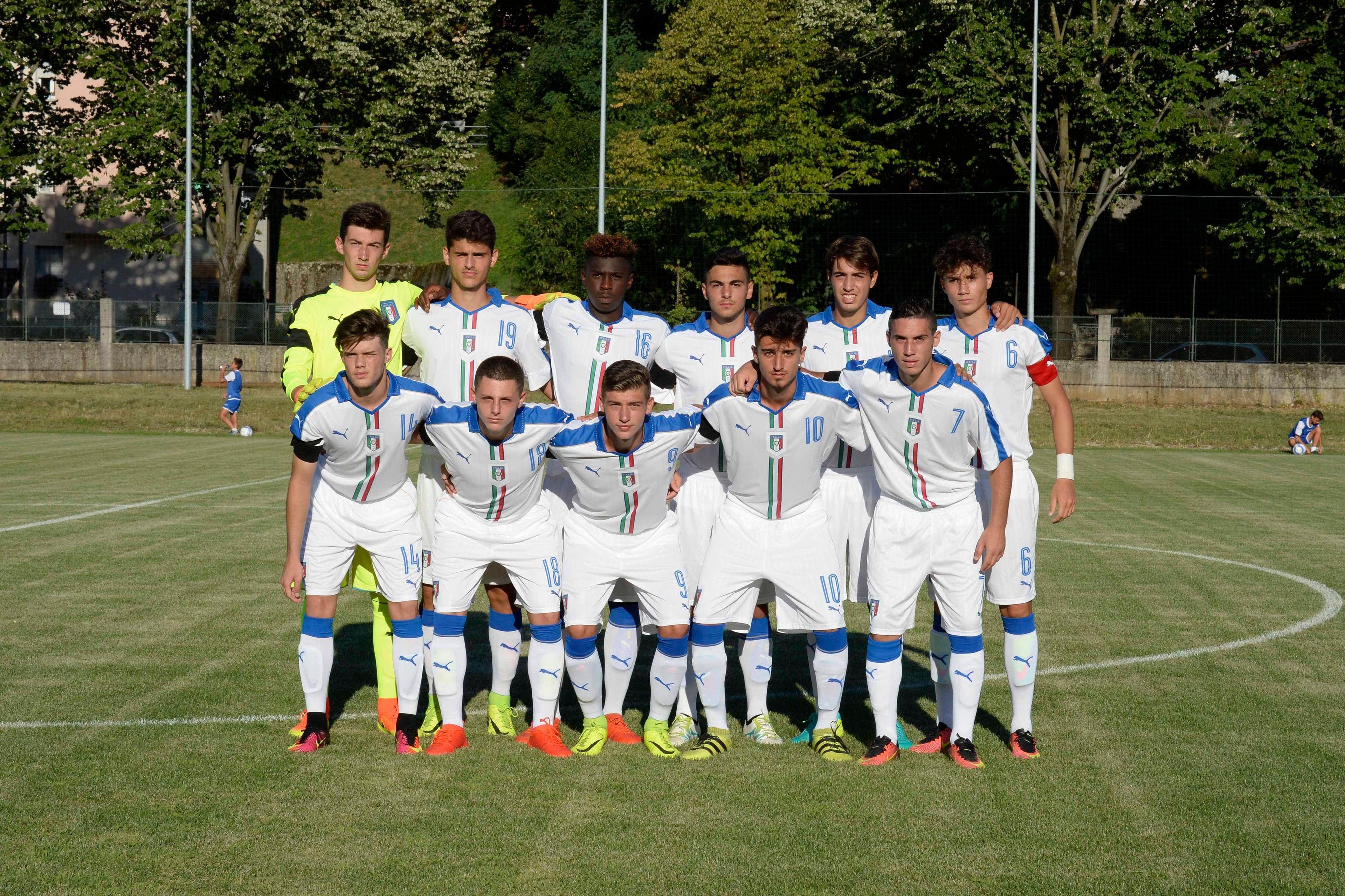 <<enter caption here>> at Stadio Enzo Bearzot on August 24, 2016 in Gorizia, Italy.
