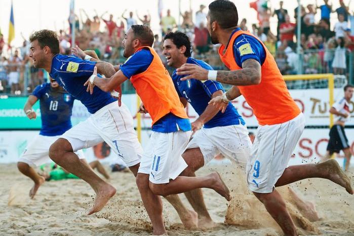 Jesolo, Italy - September, 08\\nFifa Beach Soccer World Cup Qualifier Europe Jesolo 2016 at Lido Jesolo on September 08, 2016 in Jesolo, Italy. (Photo by Lea Weil)