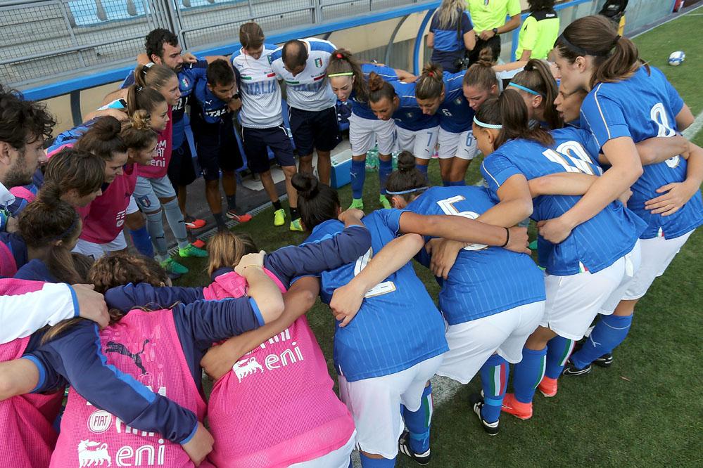 during the match between Italy U19 and Spain U19 on September 12, 2017 in Florence, Italy.