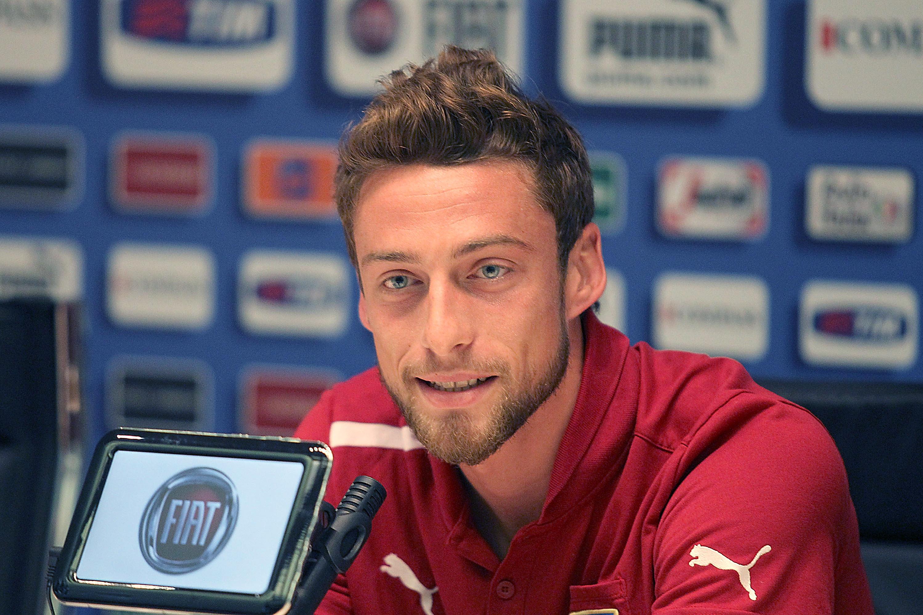 FLORENCE, ITALY - JUNE 04:   Claudio Marchisio of Italy during a press conference at Coverciano on June 4, 2012 in Florence, Italy.  (Photo by Gabriele Maltinti/Getty Images)