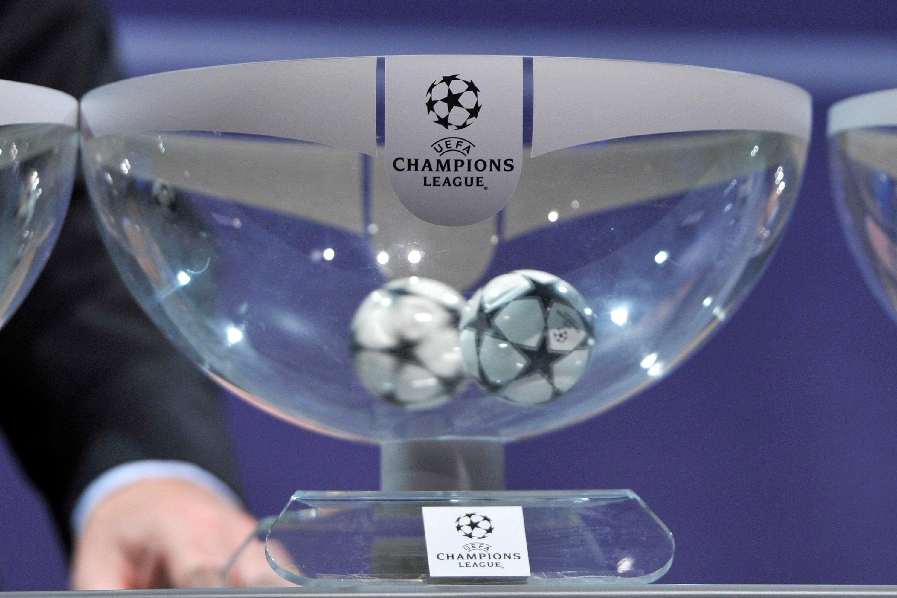 NYON, SWITZERLAND - JUNE 24:  The draw ball await during the UEFA Champions League Q2 qualifying round draw at the UEFA headquarters on June 24, 2013 in Nyon, Switzerland.  (Photo by Harold Cunningham/Getty Images)