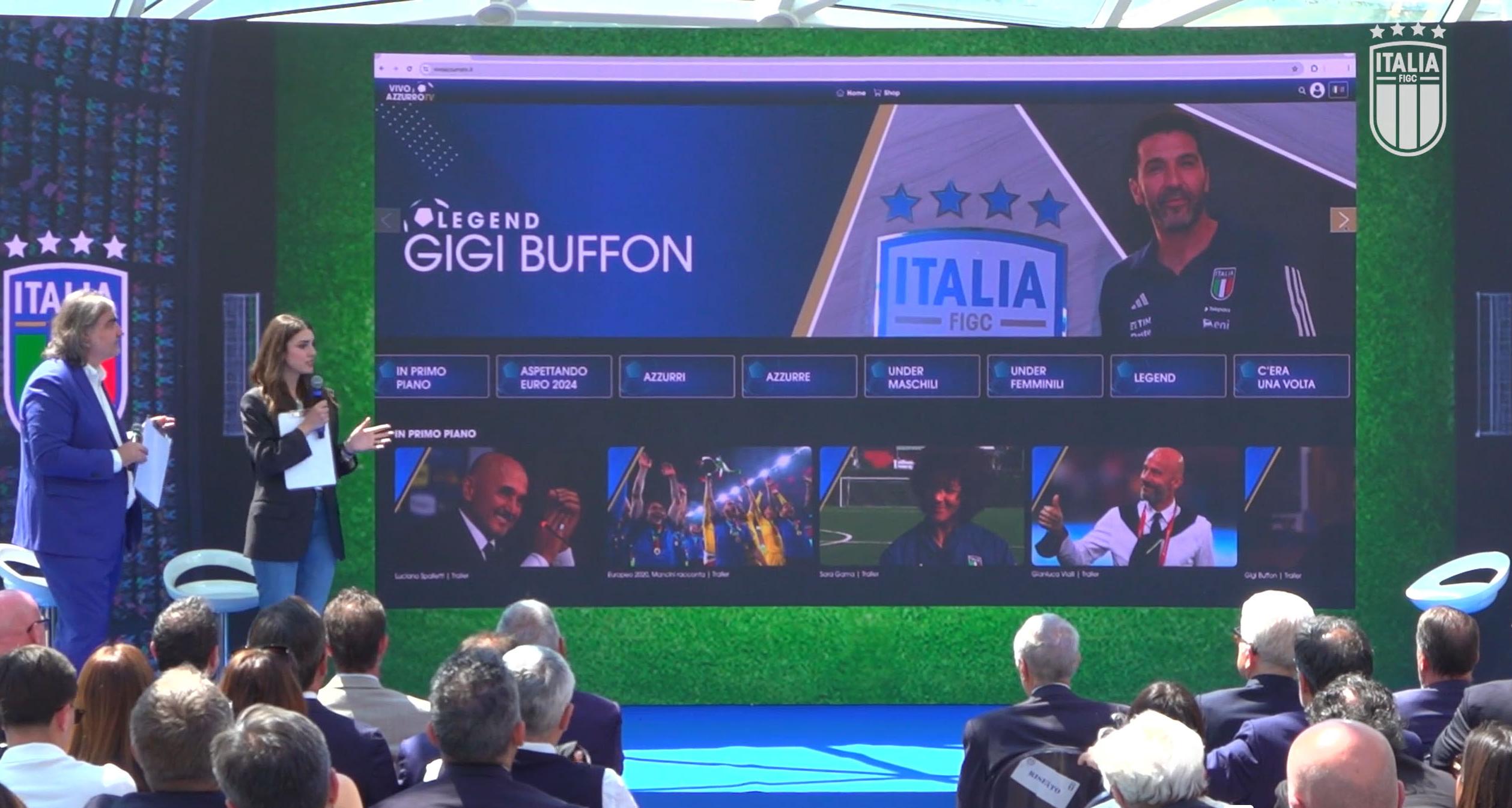 Nasce Vivo Azzurro TV: presentata la nuova piattaforma digitale della FIGC