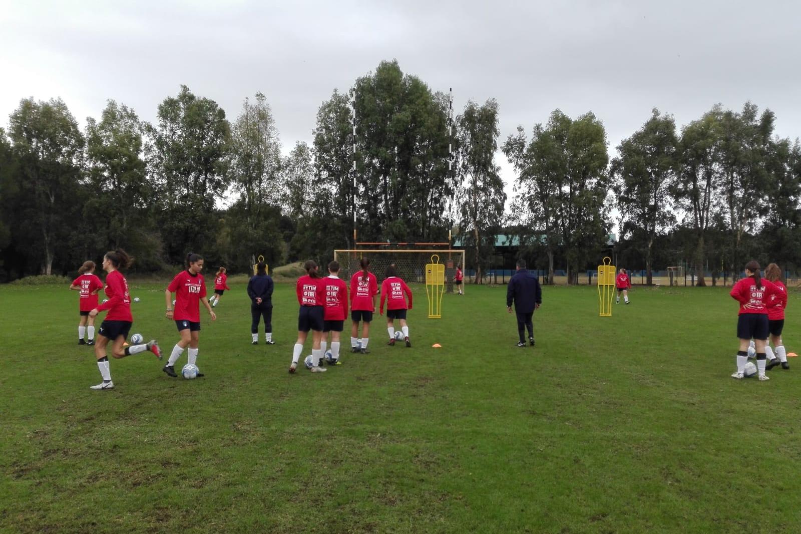 A Firenze il secondo stage di Calcio+15 Under 15 Femminile