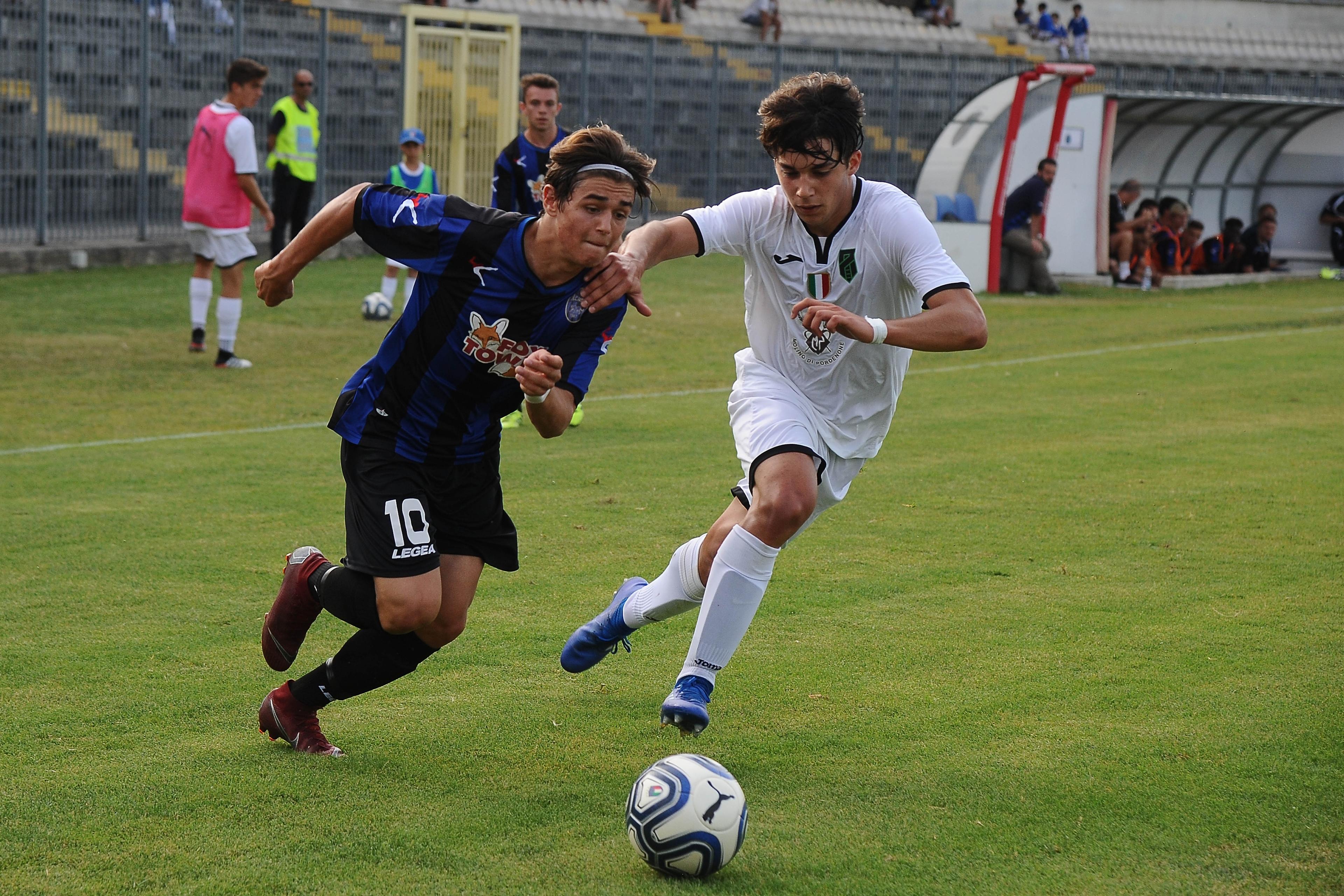 RAVENNA, ITALY - JUNE 21: Boanchi of Renate in action during the U17 Serie C league final amtch between  Renate and Pordenone on June 21, 2019 in Ravenna, Italy. (Photo by Mario Carlini / Iguana Press/Inter via Getty Images)
