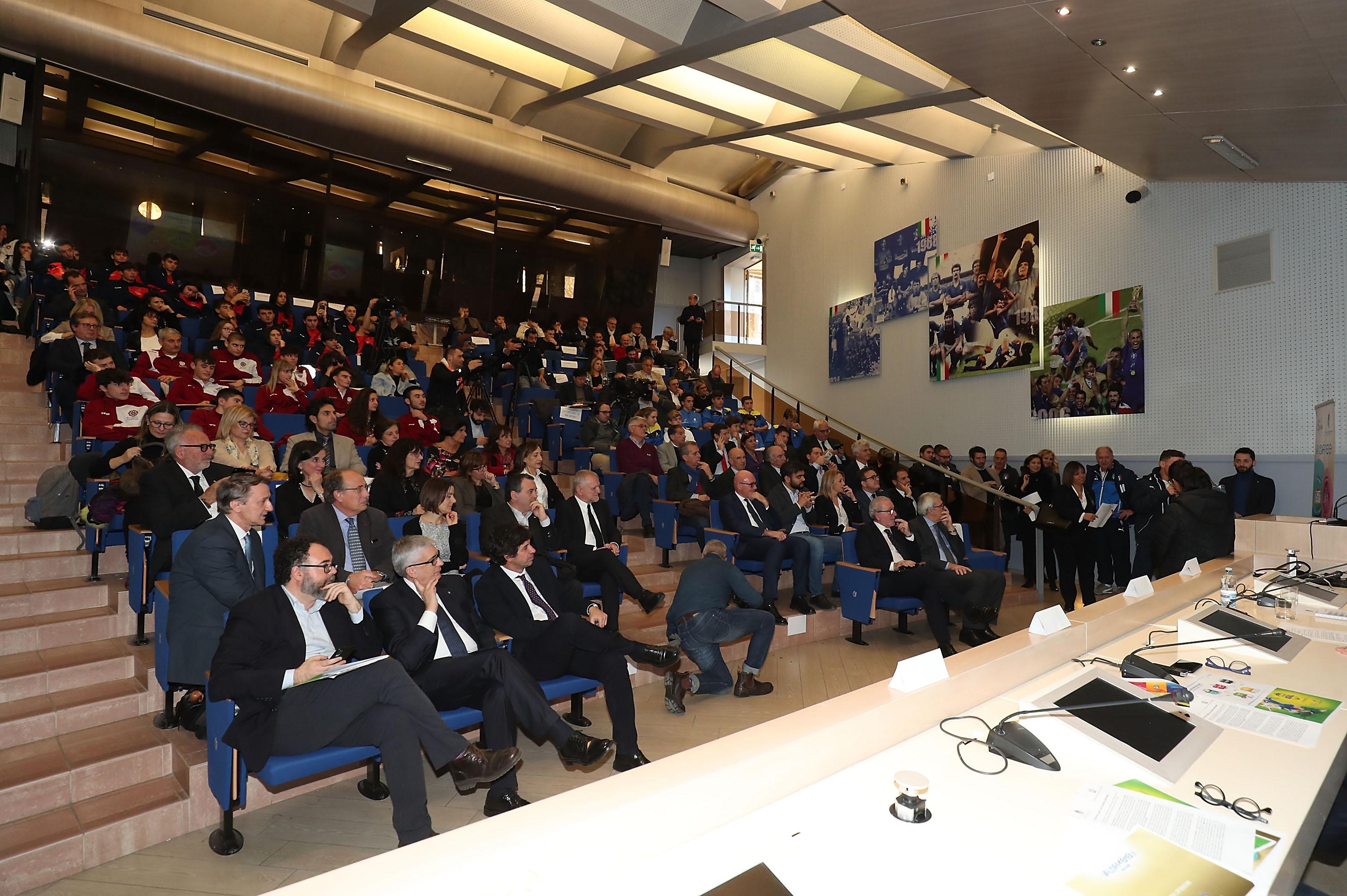 <> at Centro Tecnico Federale di Coverciano on December 3, 2019 in Florence, Italy.