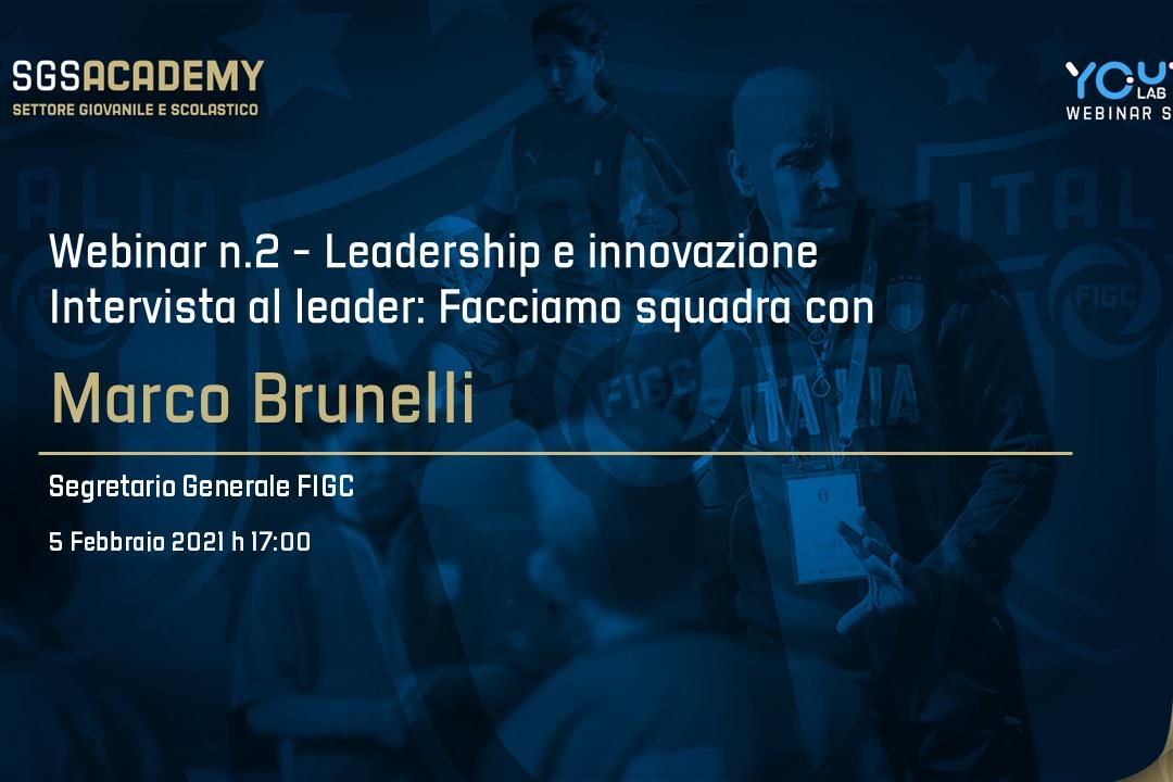 Youth Lab: Marco Brunelli incontra i giovani del Settore Giovanile e Scolastico