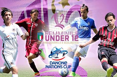 Danone Nations Cup: il 19 giugno a Coverciano la Finale del torneo U12 Femminile