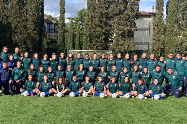 Terminato lo stage Calcio+15 dedicato alle calciatrici Under 15 svolto a Coverciano
