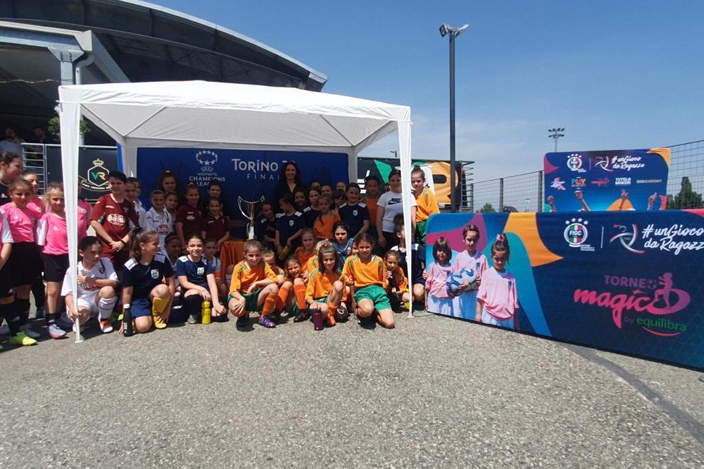 Oltre 300 bambini e bambine al Festival Pink Village Before the Match