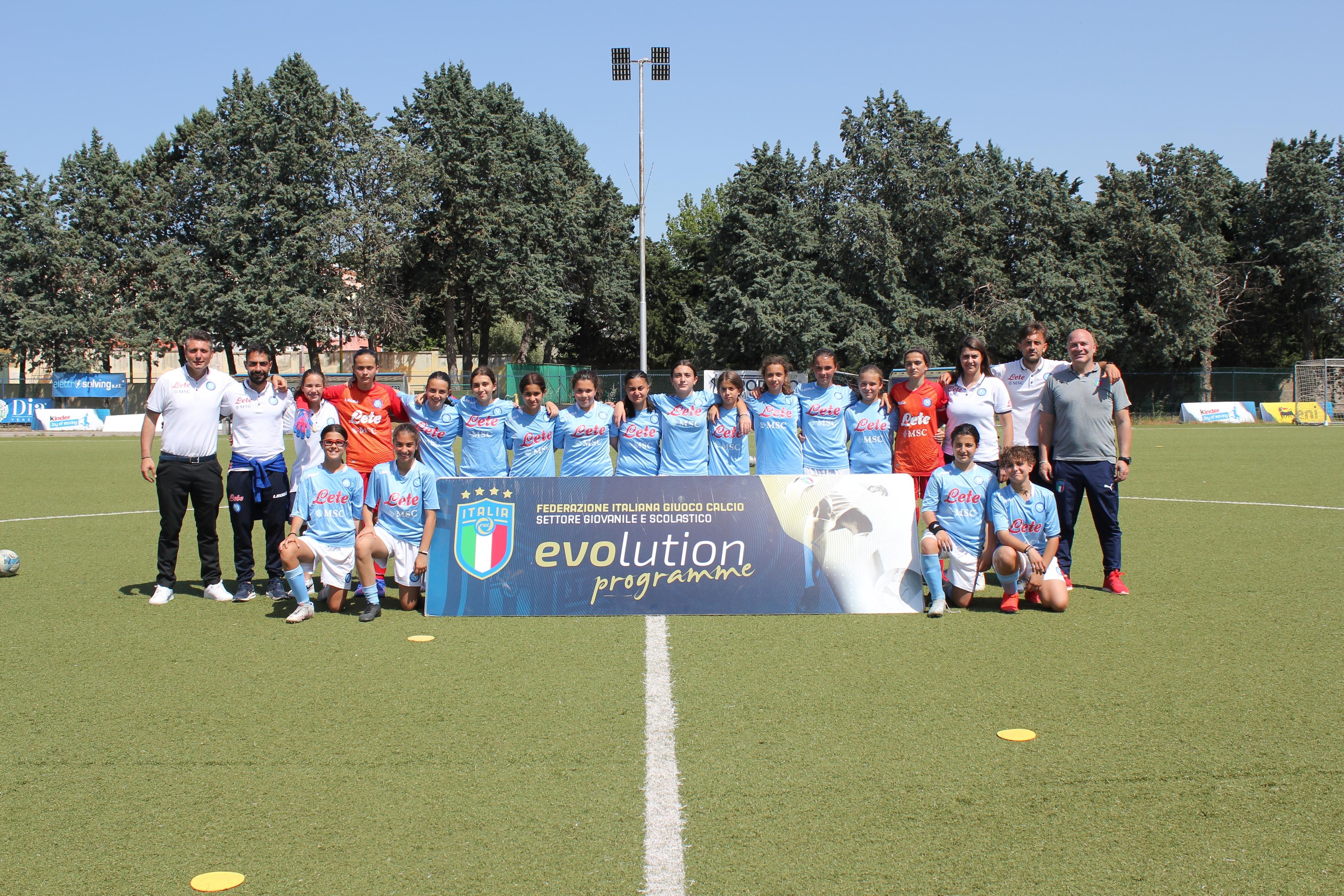 Danone Nations Cup: il Napoli si aggiudica la Fase Interregionale del torneo U12 Femminile